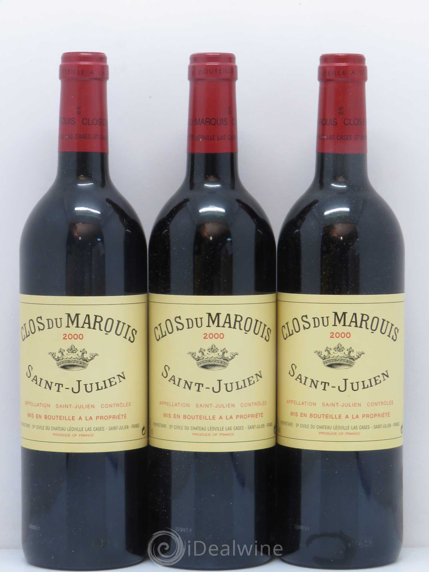 Clos du Marquis 2000 - Lot de 12 bouteilles - 1