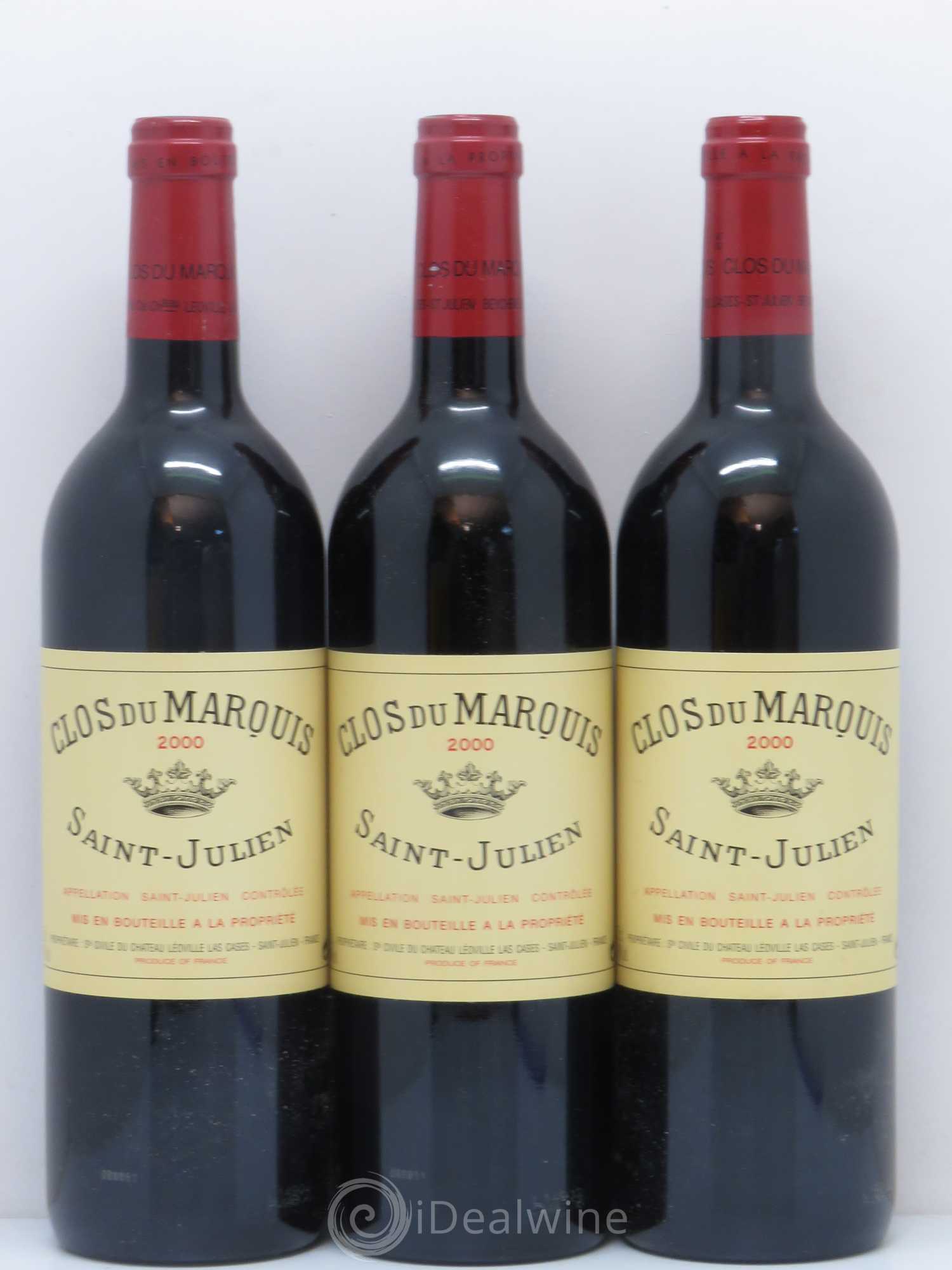 Clos du Marquis 2000 - Lot de 12 bouteilles - 2