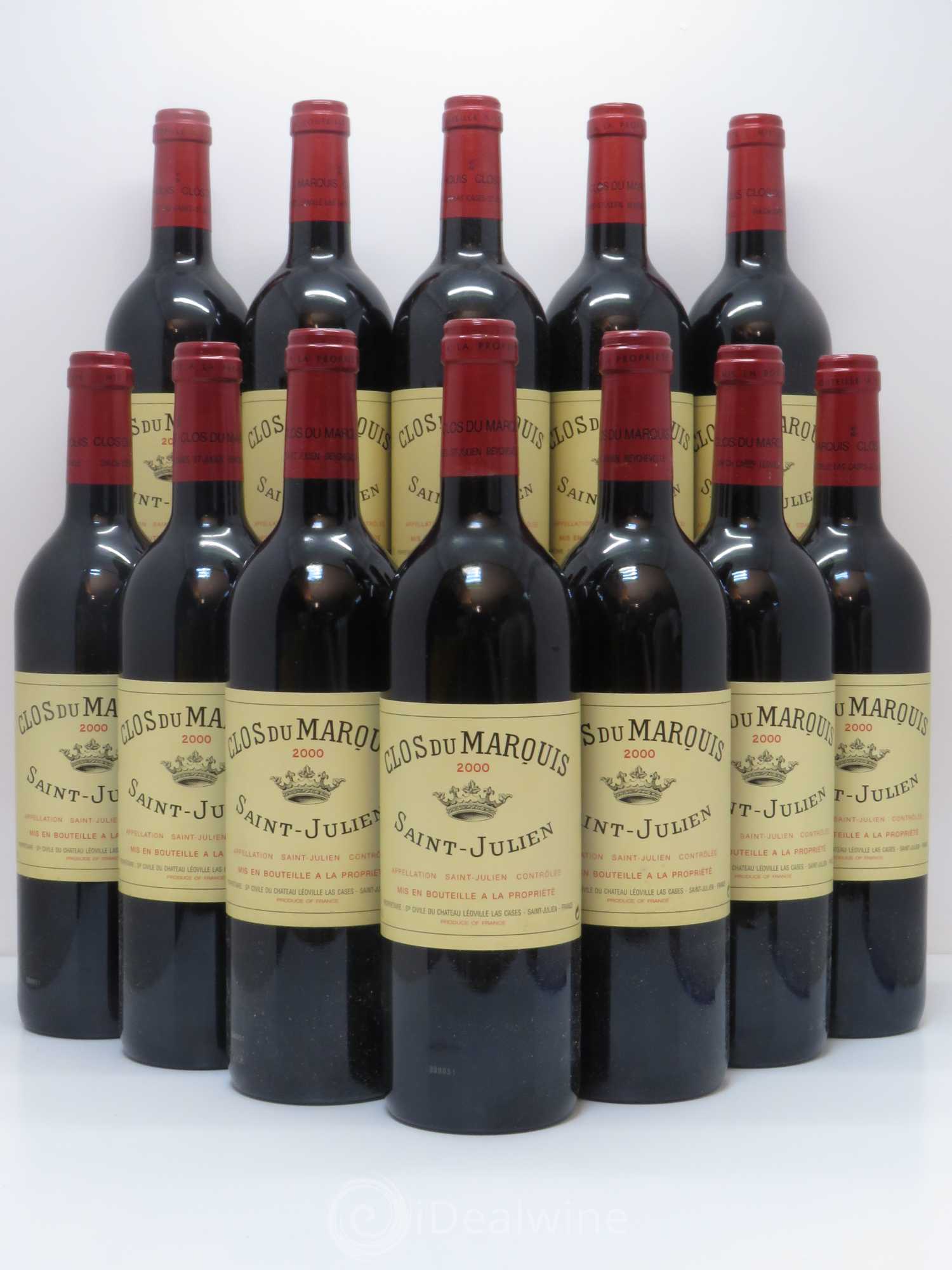 Clos du Marquis 2000 - Lot de 12 bouteilles - 0