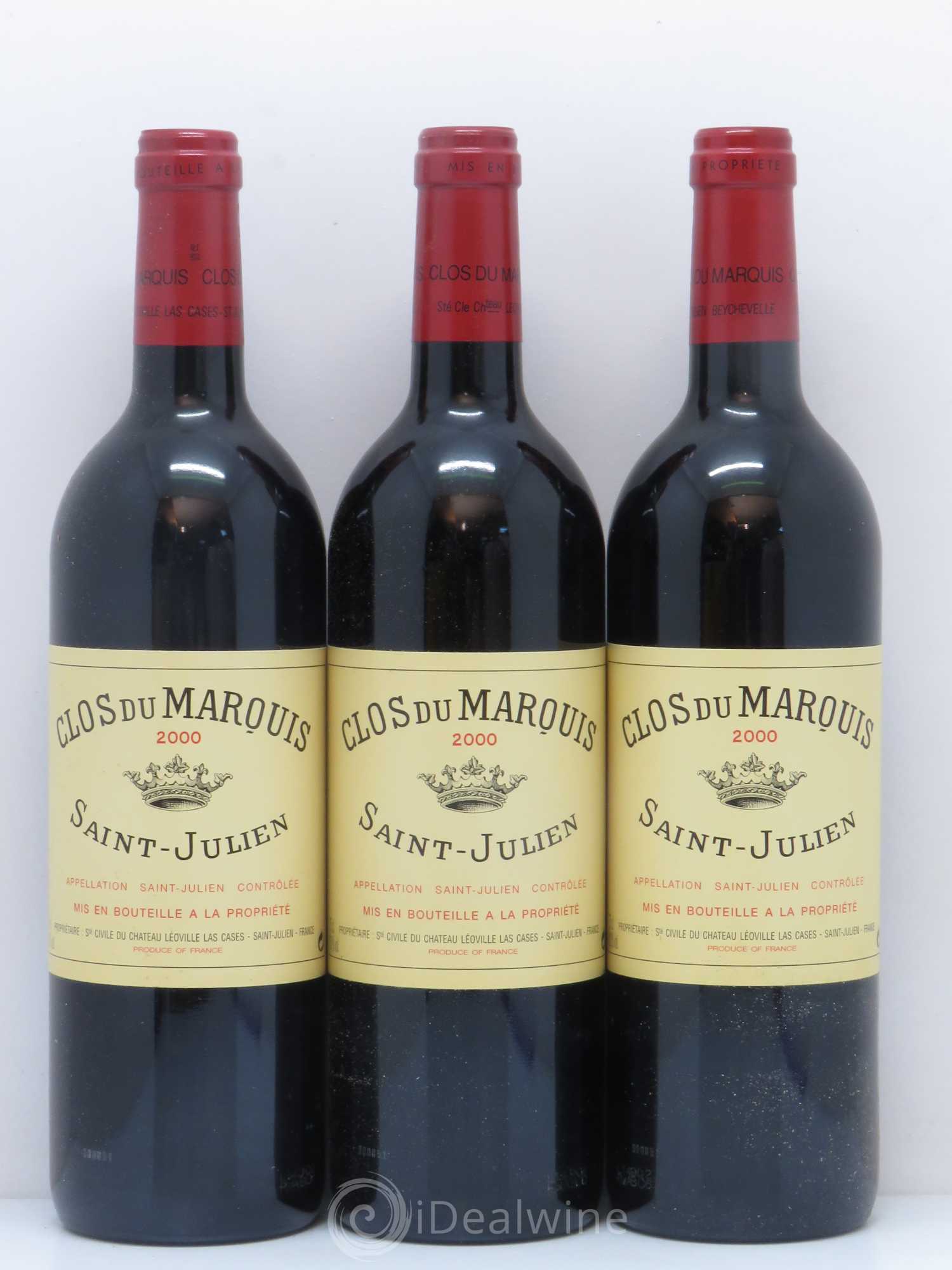 Clos du Marquis 2000 - Lot de 12 bouteilles - 2