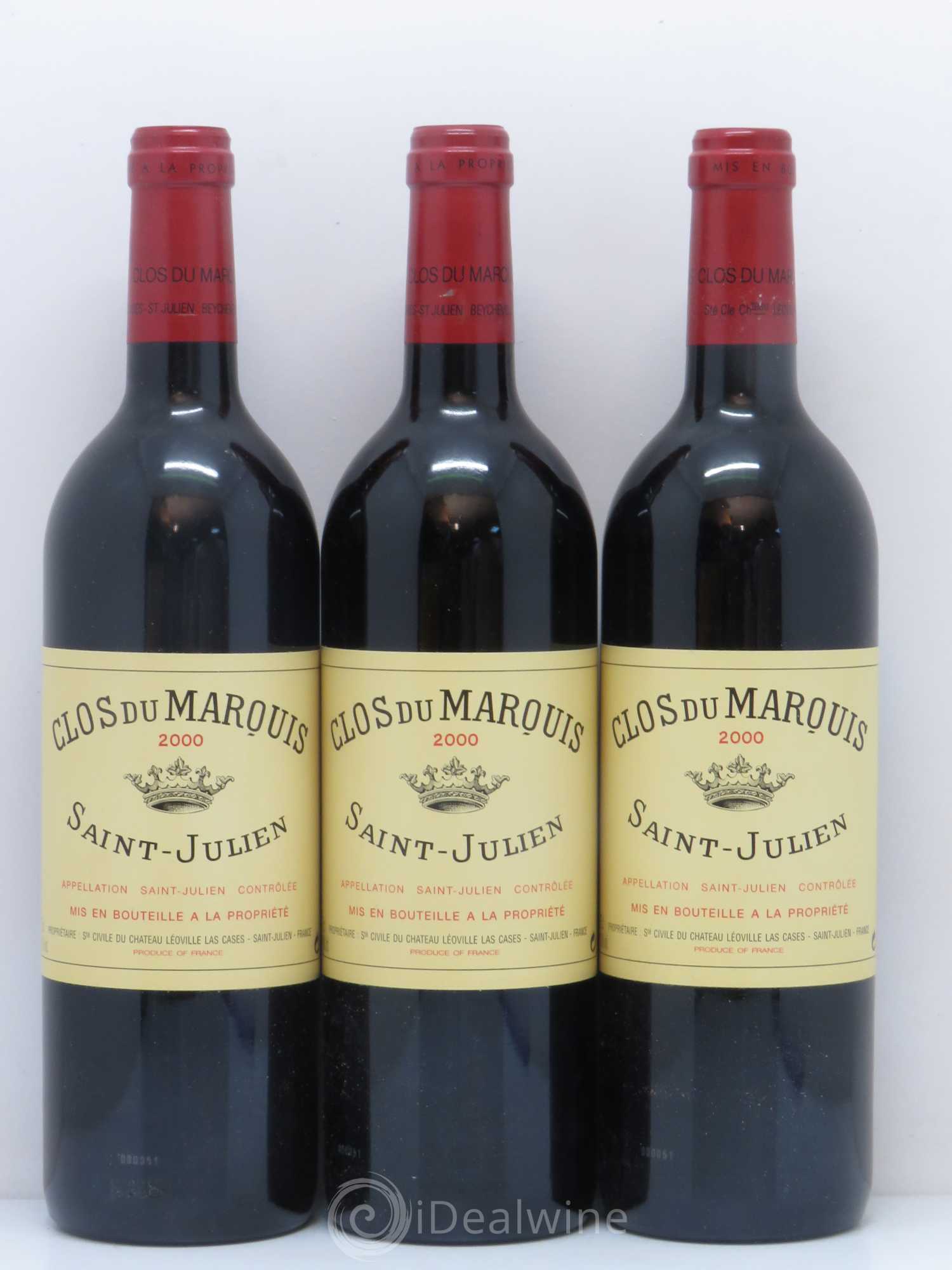 Clos du Marquis 2000 - Lot de 12 bouteilles - 4