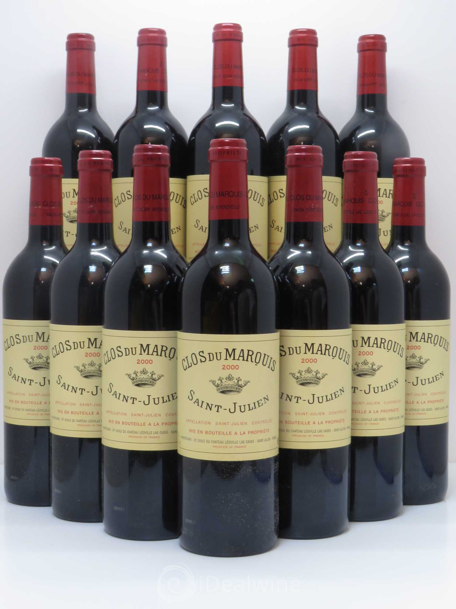 Clos du Marquis 2000 - Lot de 12 bouteilles - 0