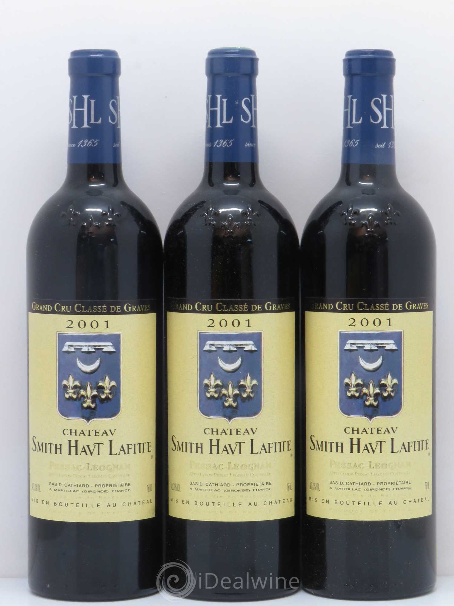 Château Smith Haut Lafitte Cru Classé de Graves 2001 - Lot de 12 bouteilles - 3