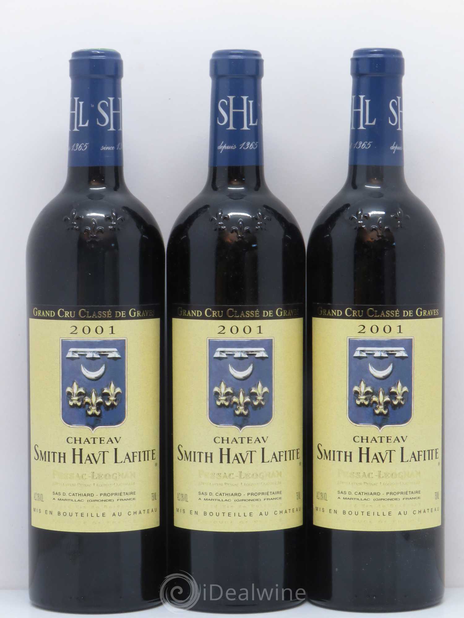 Château Smith Haut Lafitte Cru Classé de Graves 2001 - Lot de 12 bouteilles - 4