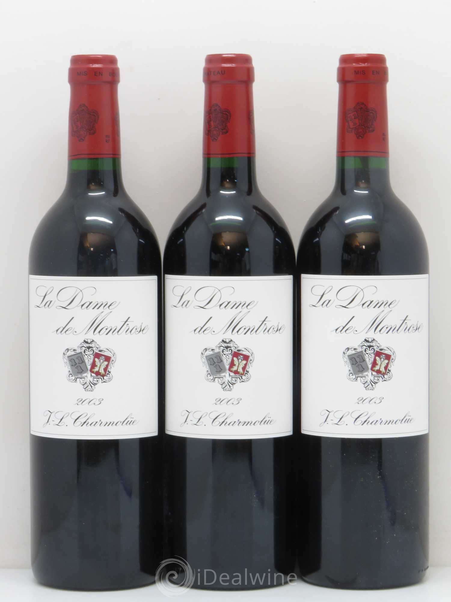 La Dame de Montrose Second Vin 2003 - Lot de 12 bouteilles - 1
