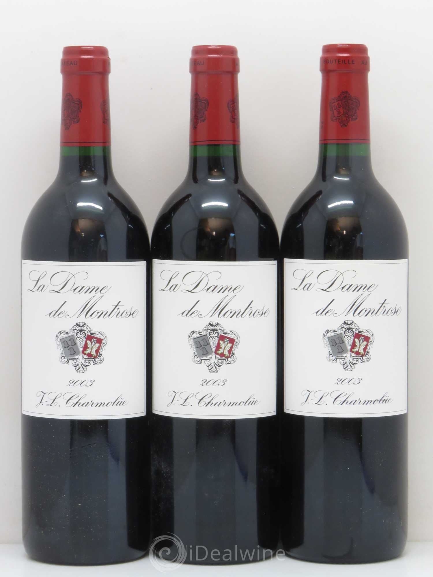 La Dame de Montrose Second Vin 2003 - Lot de 12 bouteilles - 1