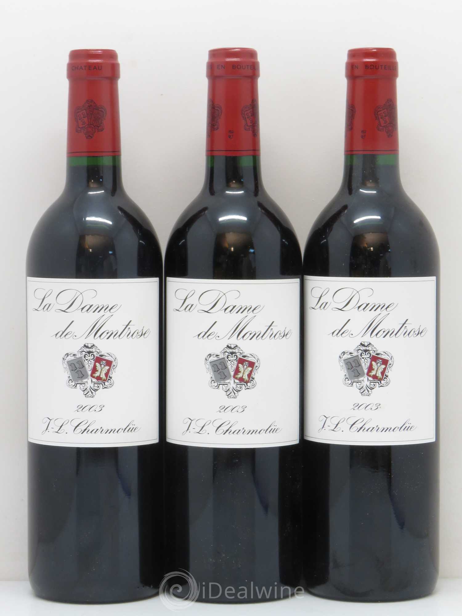 La Dame de Montrose Second Vin 2003 - Lot de 12 bouteilles - 1