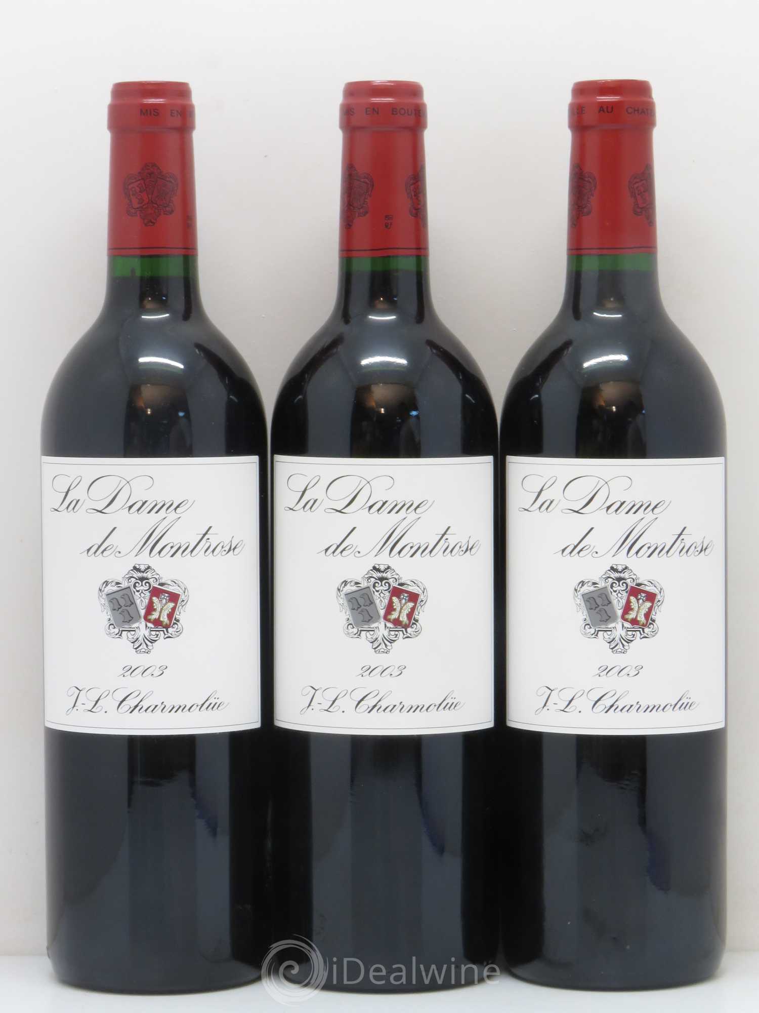 La Dame de Montrose Second Vin 2003 - Lot de 12 bouteilles - 1