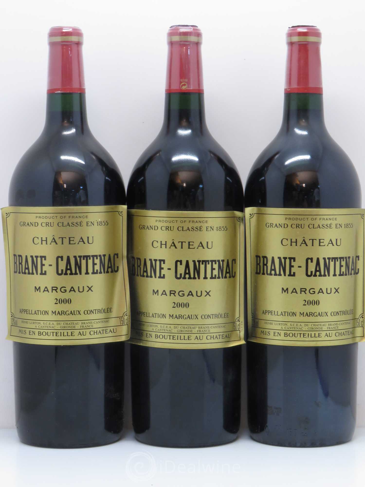 Château Brane Cantenac 2ème Grand Cru Classé 2000 - Lot de 6 magnums - 2