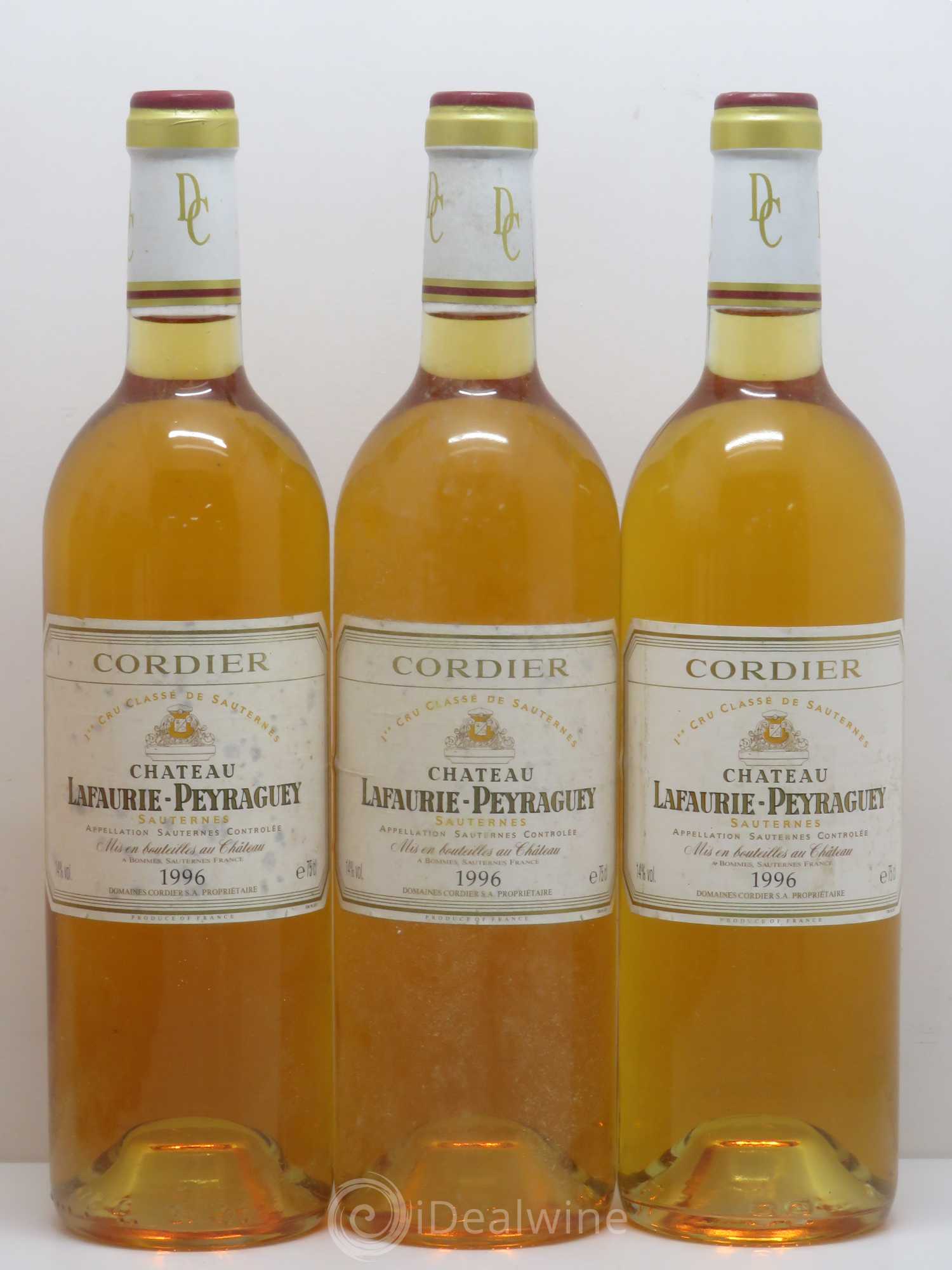 Château Lafaurie-Peyraguey 1er Grand Cru Classé 1996 - Lotto di 12 bottiglie - 2