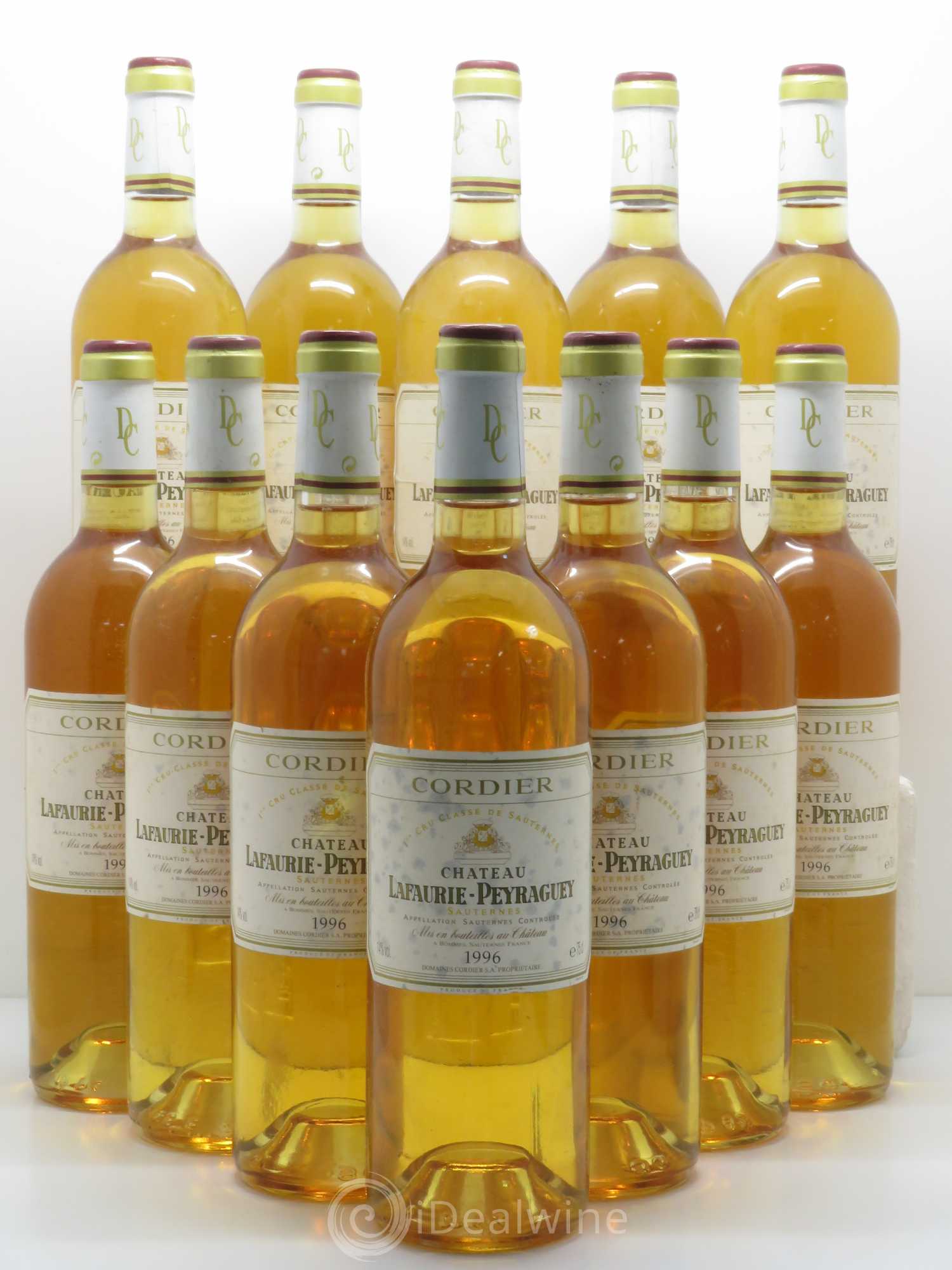 Château Lafaurie-Peyraguey 1er Grand Cru Classé 1996 - Lotto di 12 bottiglie - 0
