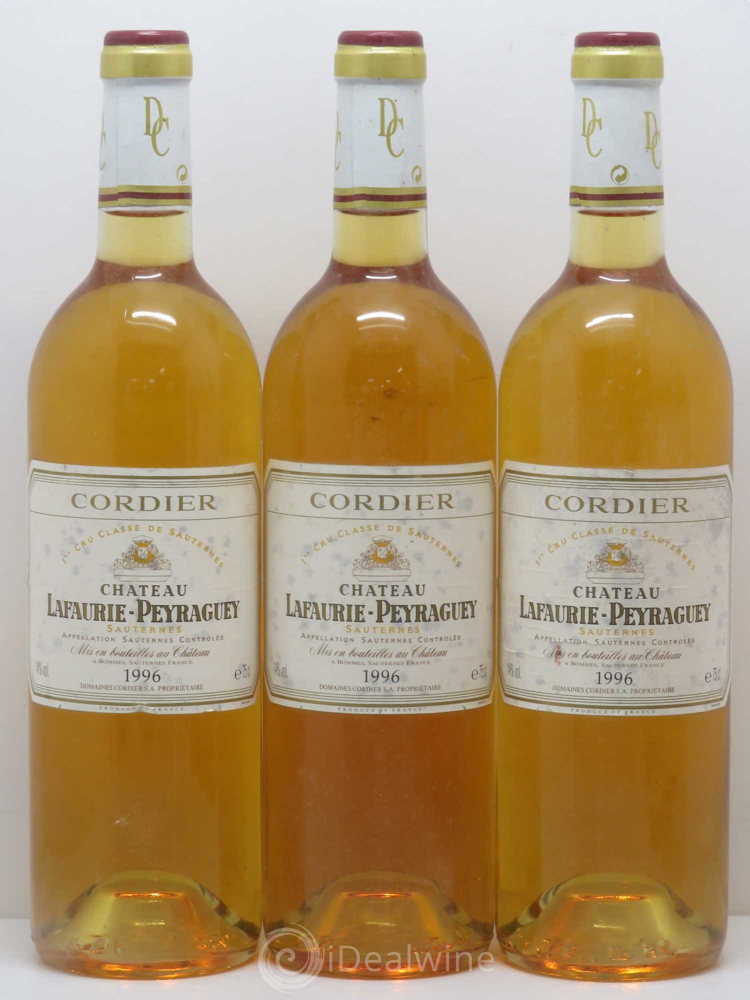 Château Lafaurie-Peyraguey 1er Grand Cru Classé 1996 - Lotto di 6 bottiglie - 2