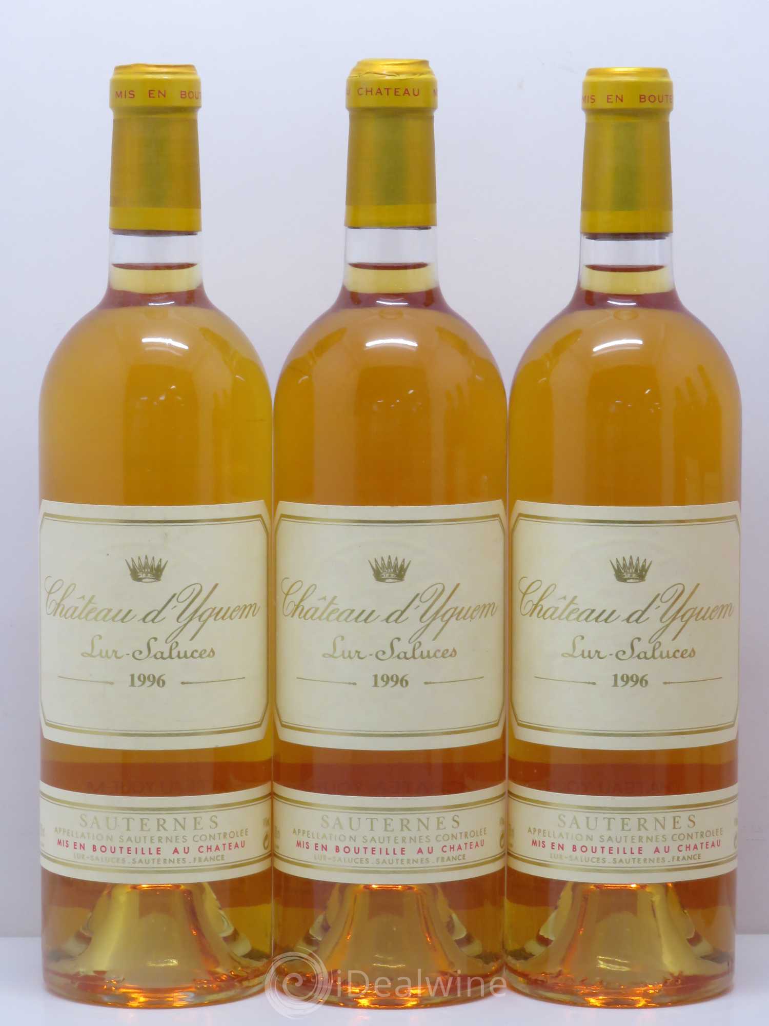 Château d' Yquem 1er Cru Classé Supérieur 1996 - Lotto di 6 bottiglie - 2