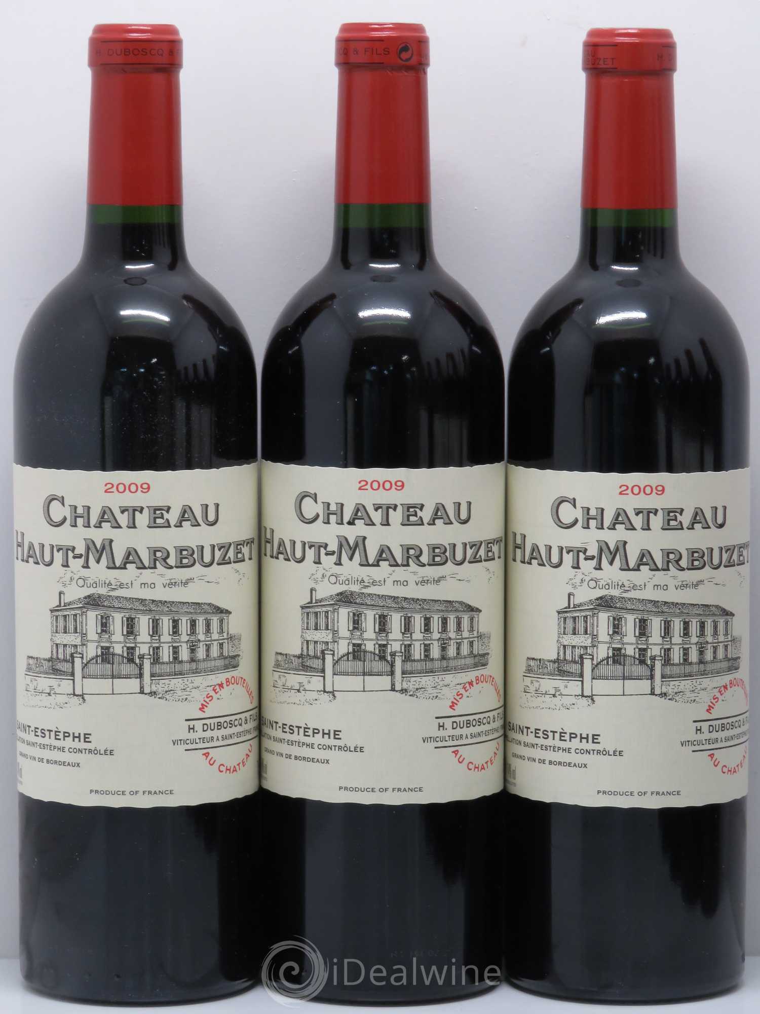 Château Haut Marbuzet 2009 - Lot de 12 bouteilles - 2