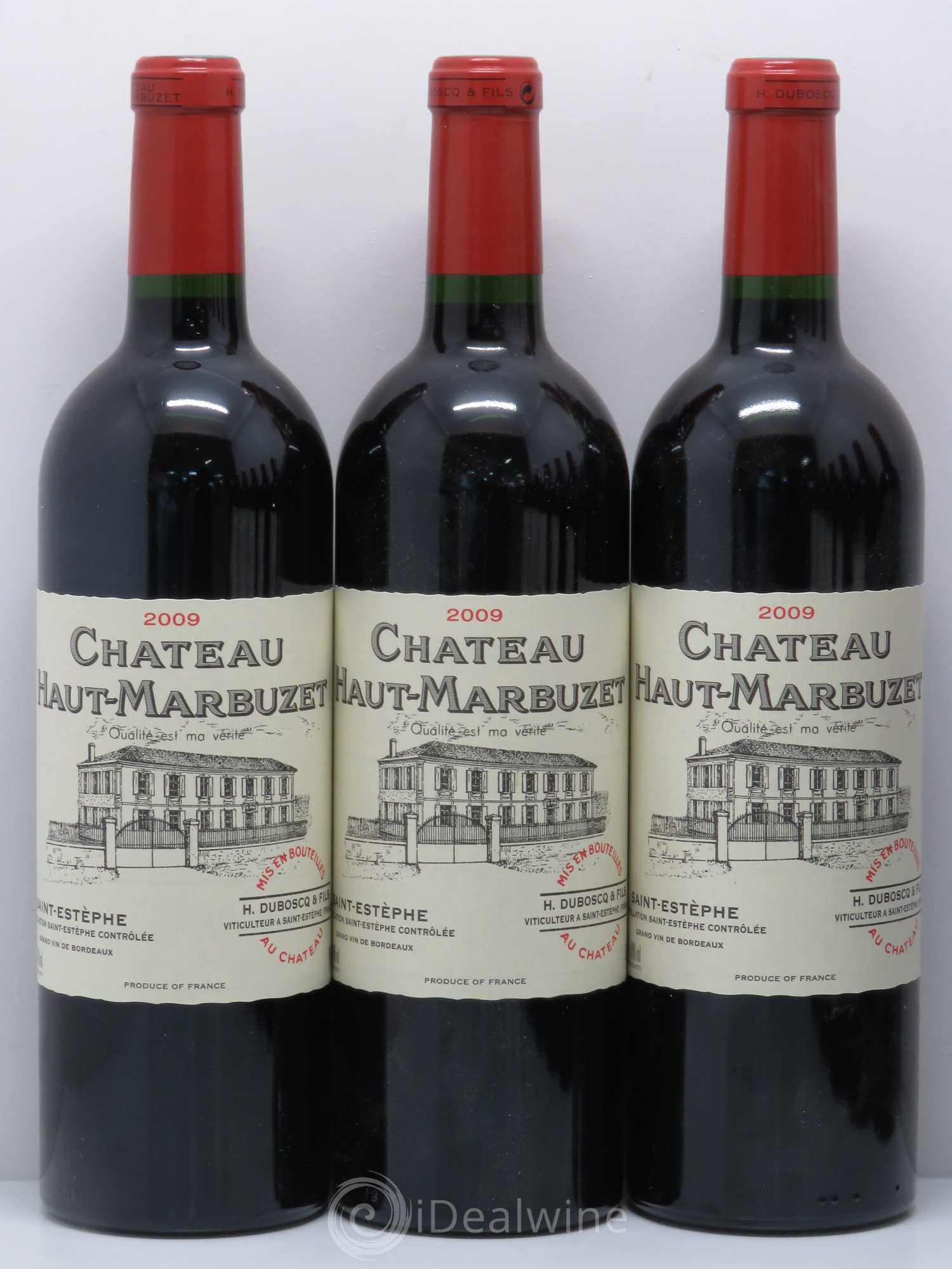 Château Haut Marbuzet 2009 - Lot de 12 bouteilles - 2