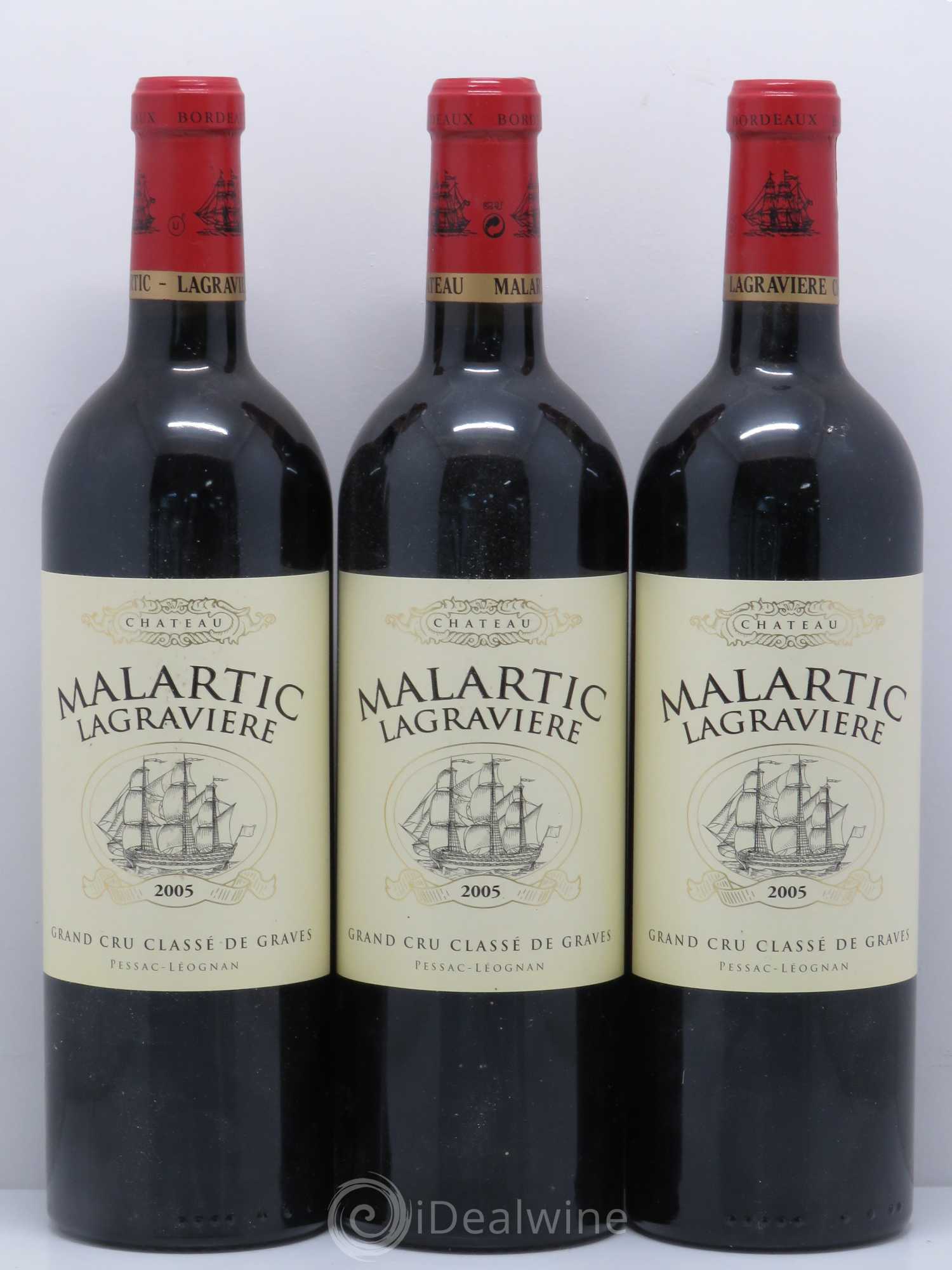 Château Malartic-Lagravière Cru Classé de Graves 2005 - Lot de 12 bouteilles - 4
