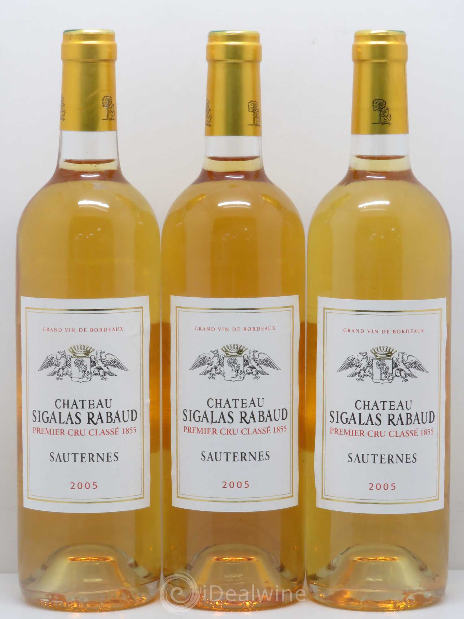 Château Sigalas Rabaud 1er Grand Cru Classé 2005 - Lotto di 12 bottiglie - 4