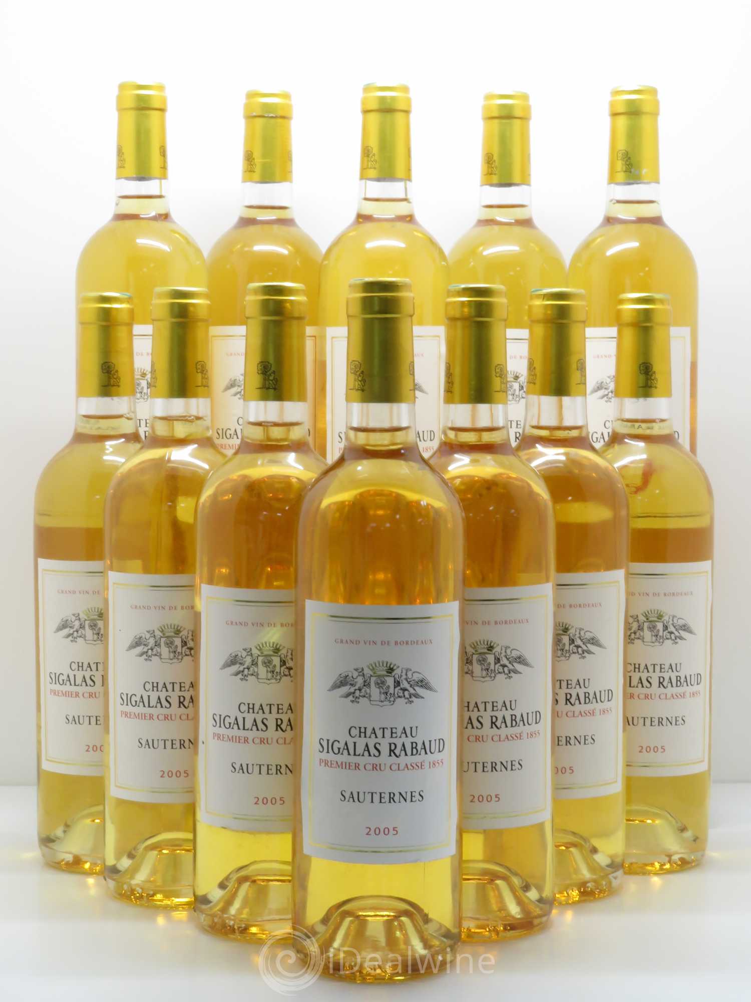 Château Sigalas Rabaud 1er Grand Cru Classé 2005 - Lotto di 12 bottiglie - 0