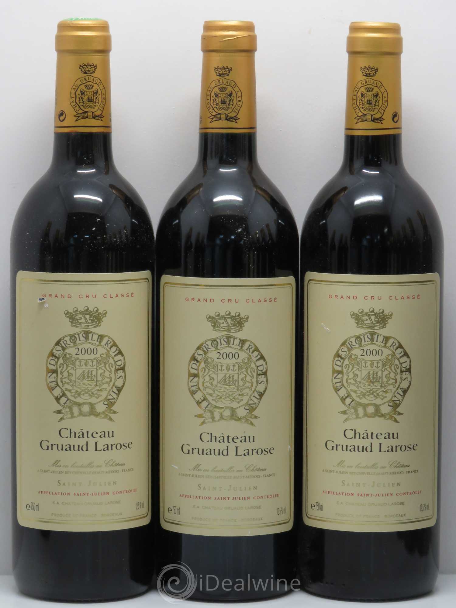 Château Gruaud Larose 2ème Grand Cru Classé 2000 - Lot de 12 bouteilles - 1