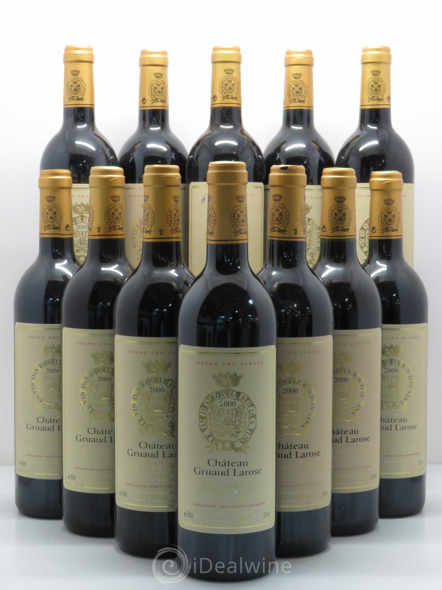 Château Gruaud Larose 2ème Grand Cru Classé 2000 - Lot de 12 bouteilles - 0
