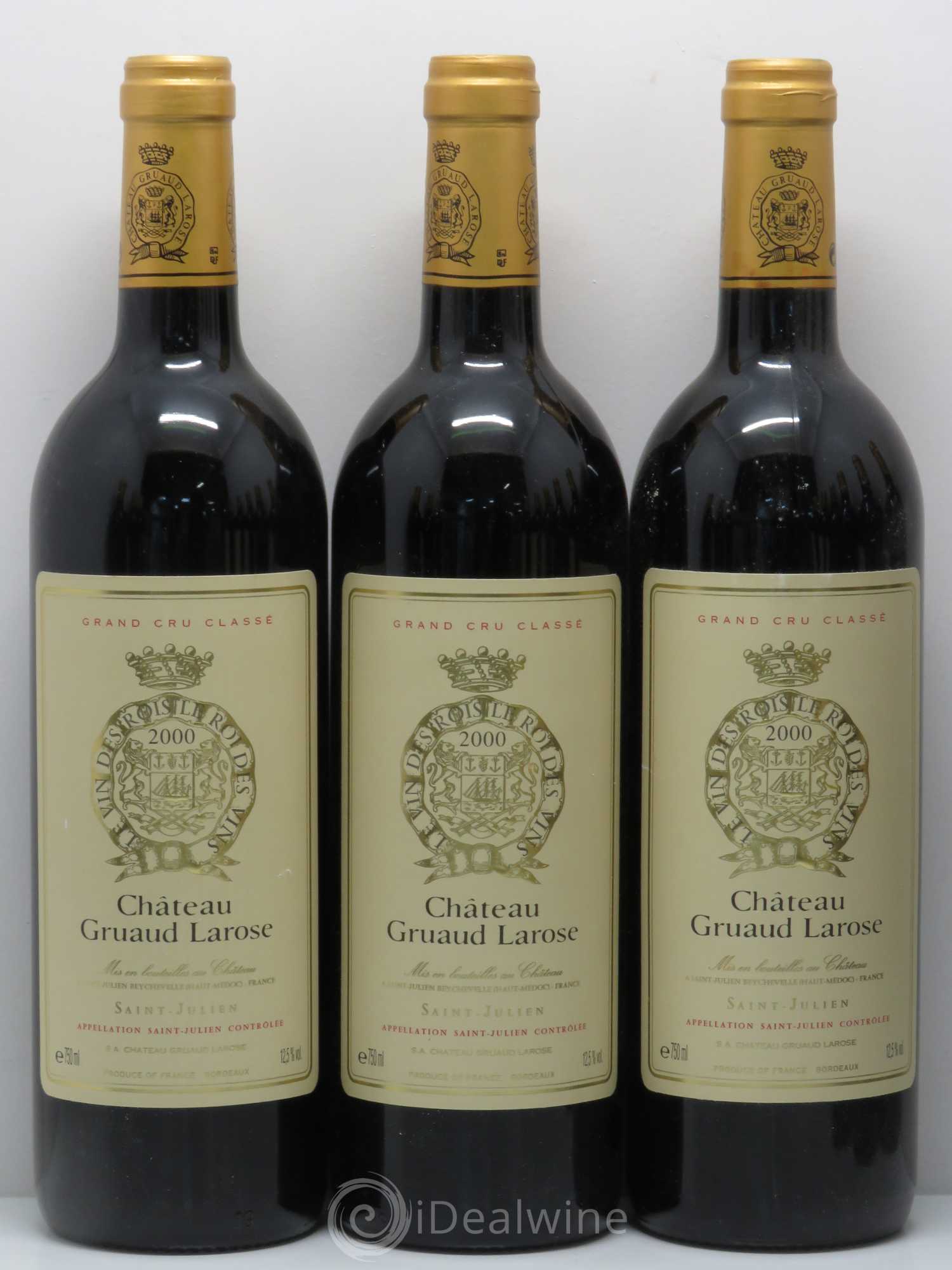 Château Gruaud Larose 2ème Grand Cru Classé 2000 - Lot de 12 bouteilles - 1
