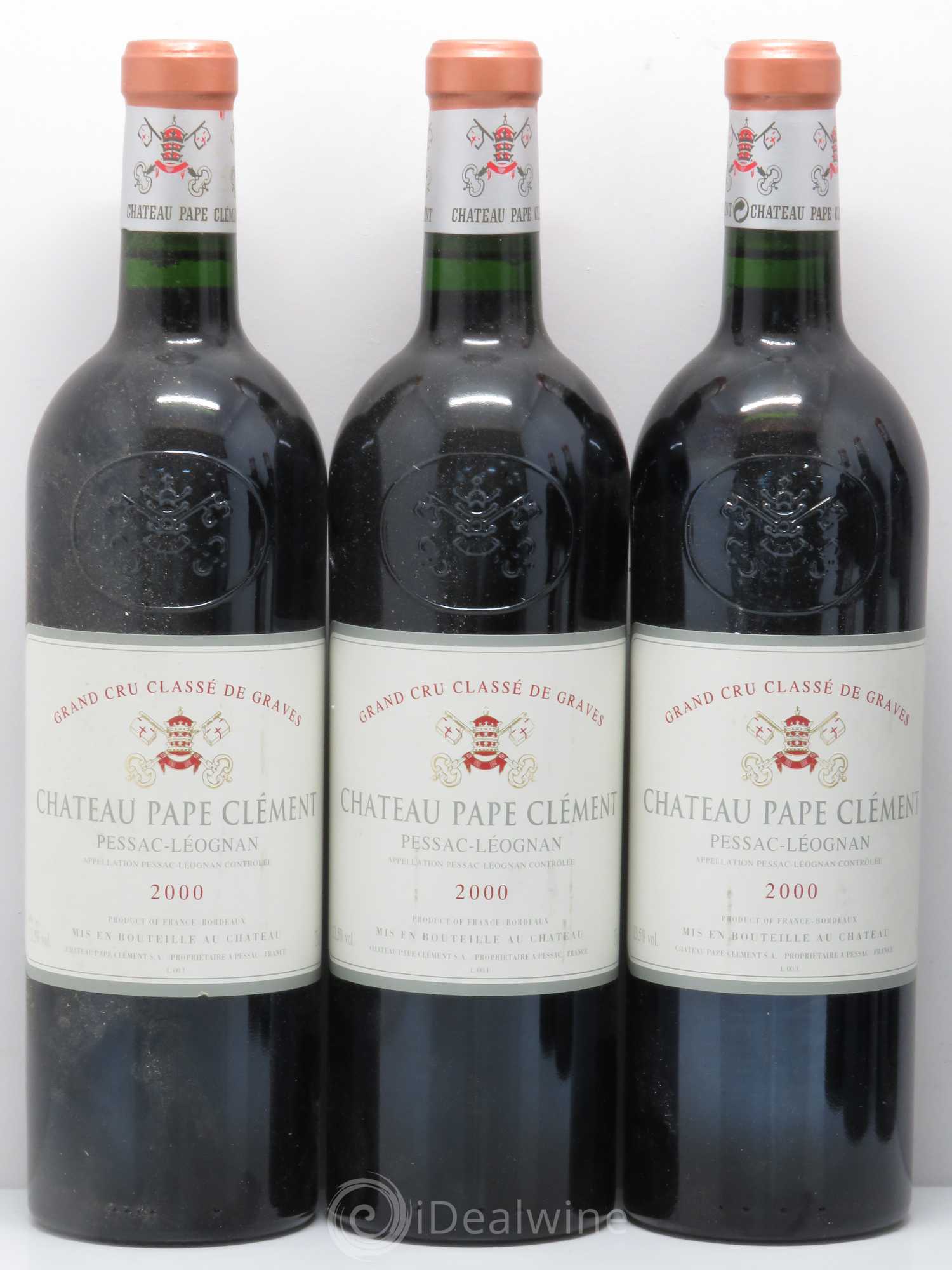 Château Pape Clément Cru Classé de Graves 2000 - Lot de 12 bouteilles - 3
