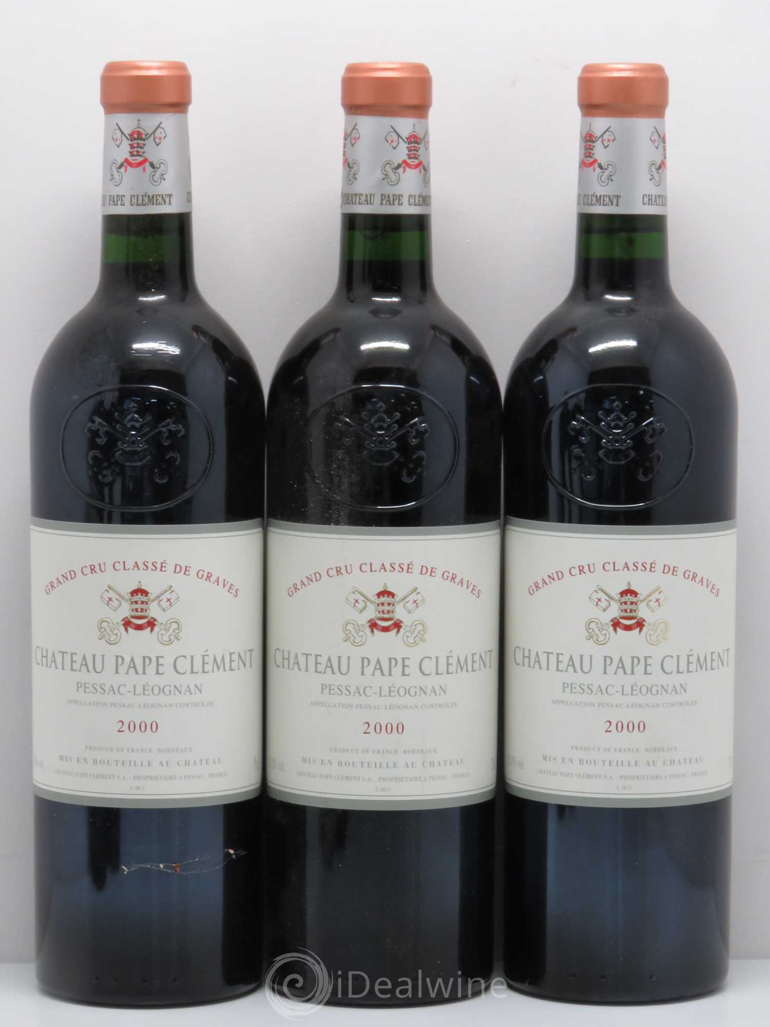 Château Pape Clément Cru Classé de Graves 2000 - Lot de 12 bouteilles - 4