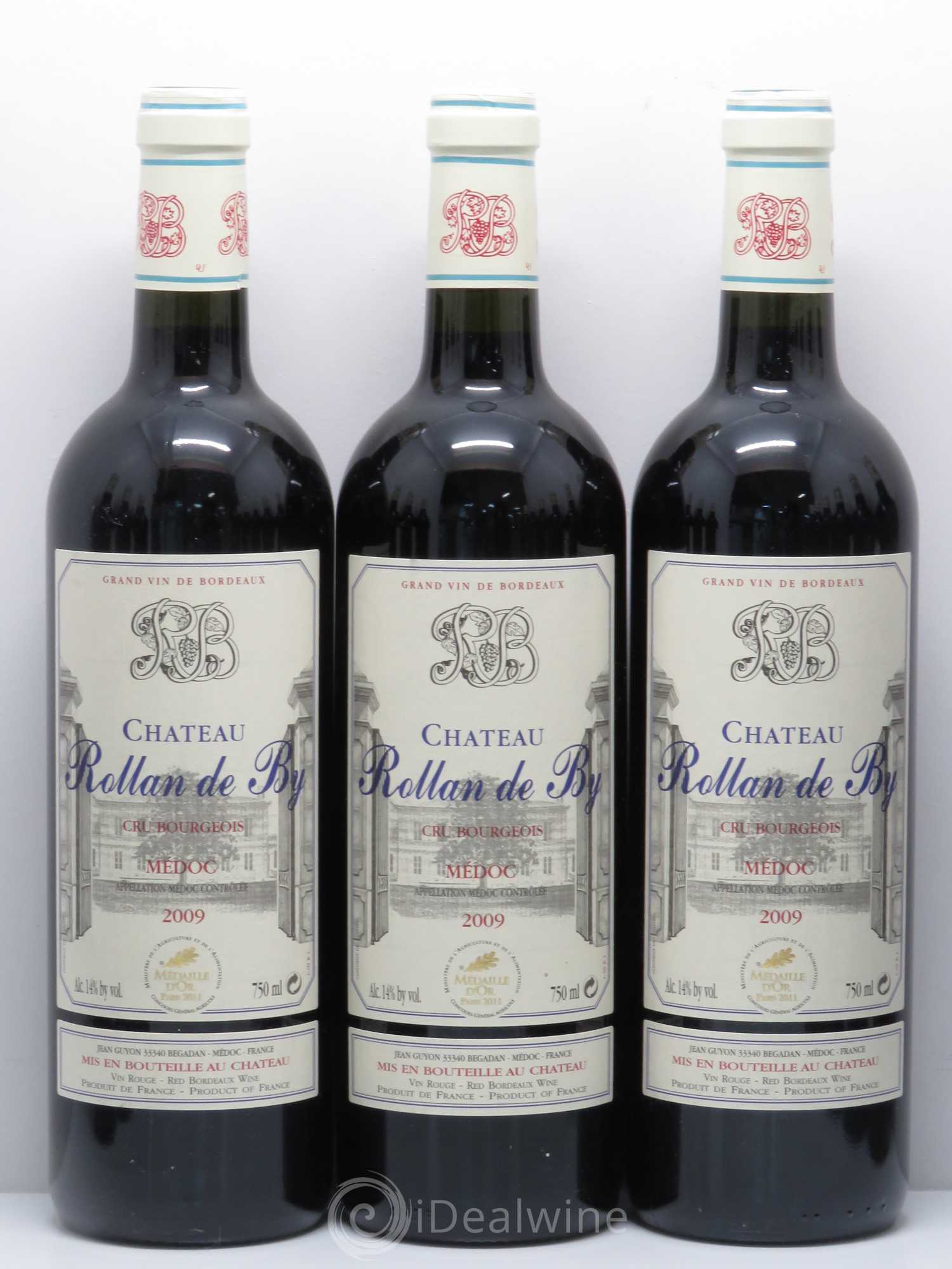 Château Rollan de By Cru Bourgeois 2009 - Lot de 12 bouteilles - 1
