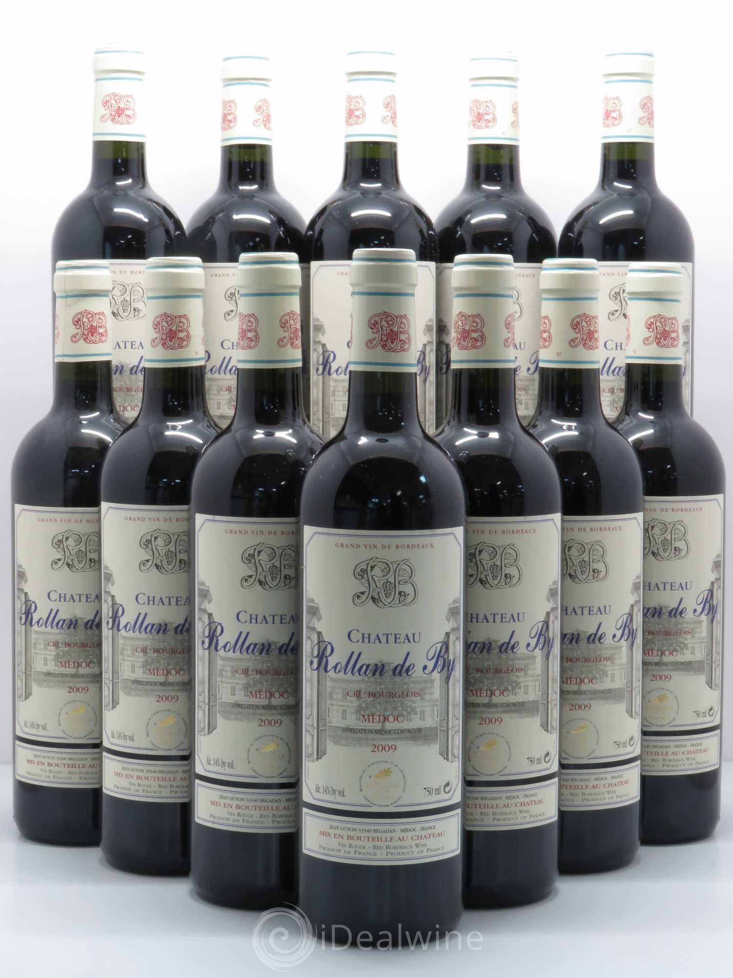 Château Rollan de By Cru Bourgeois 2009 - Lot de 12 bouteilles - 0