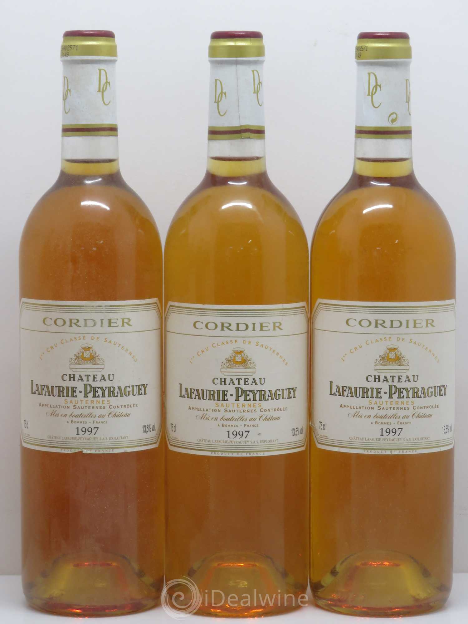 Château Lafaurie-Peyraguey 1er Grand Cru Classé 1997 - Lotto di 6 bottiglie - 1