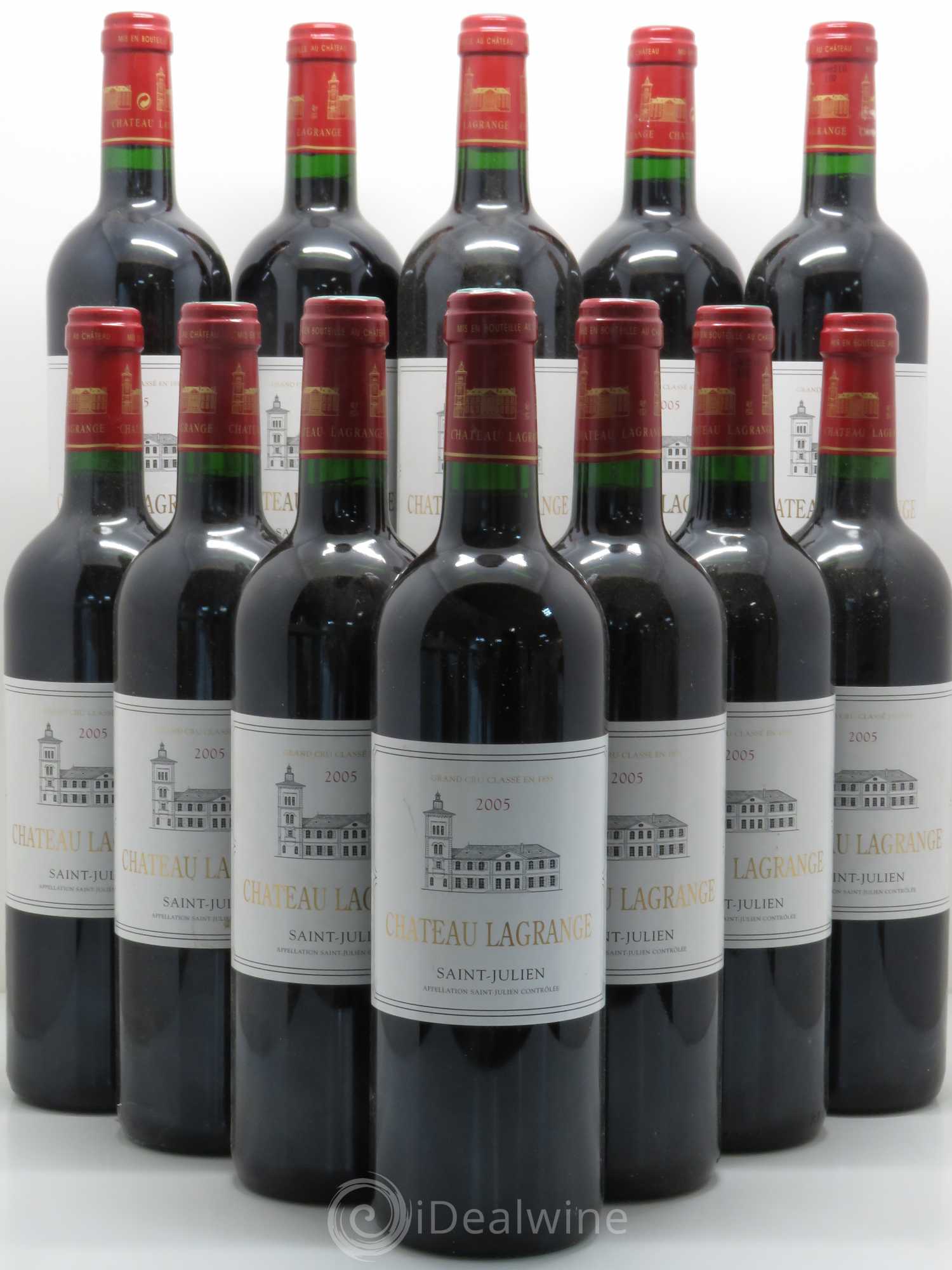 Château Lagrange 3ème Grand Cru Classé 2005 - Lot de 12 bouteilles - 0