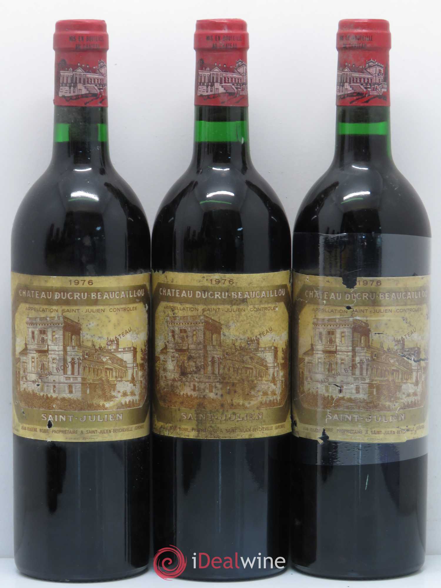 Château Ducru Beaucaillou 2ème Grand Cru Classé 1976 - Lot de 6 bouteilles - 2