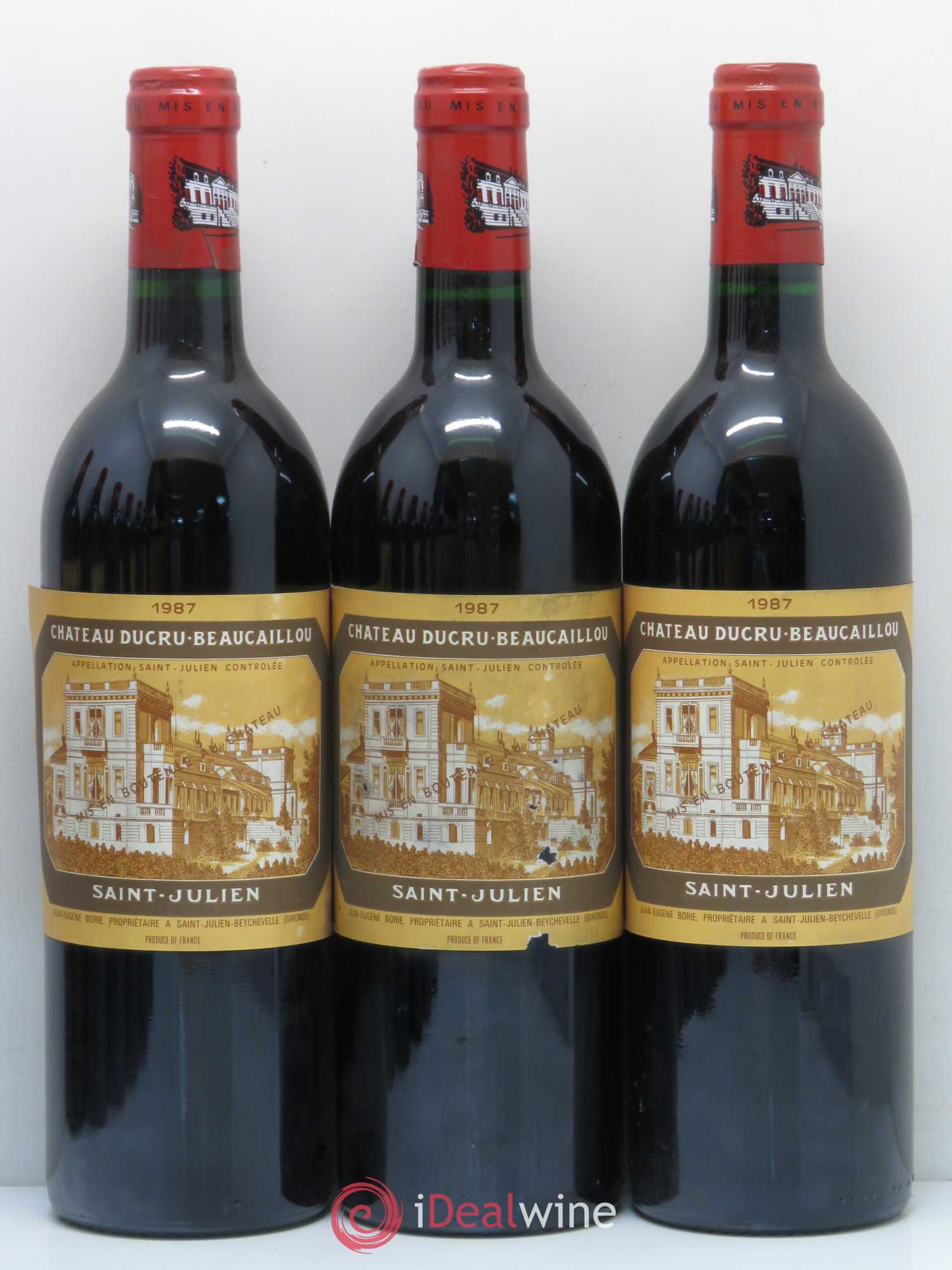 Château Ducru Beaucaillou 2ème Grand Cru Classé 1987 - Lot de 12 bouteilles - 2