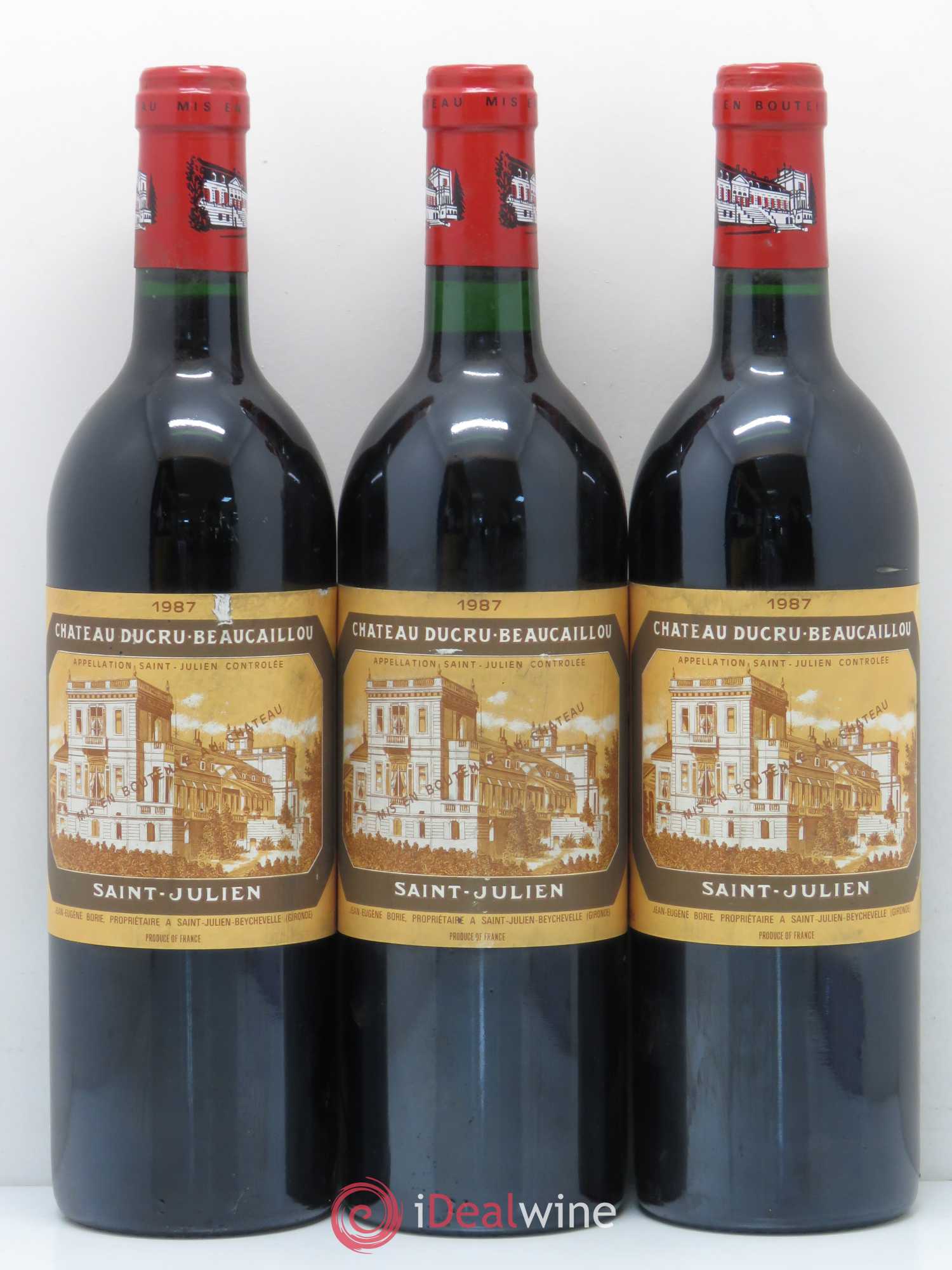 Château Ducru Beaucaillou 2ème Grand Cru Classé 1987 - Lot de 12 bouteilles - 4