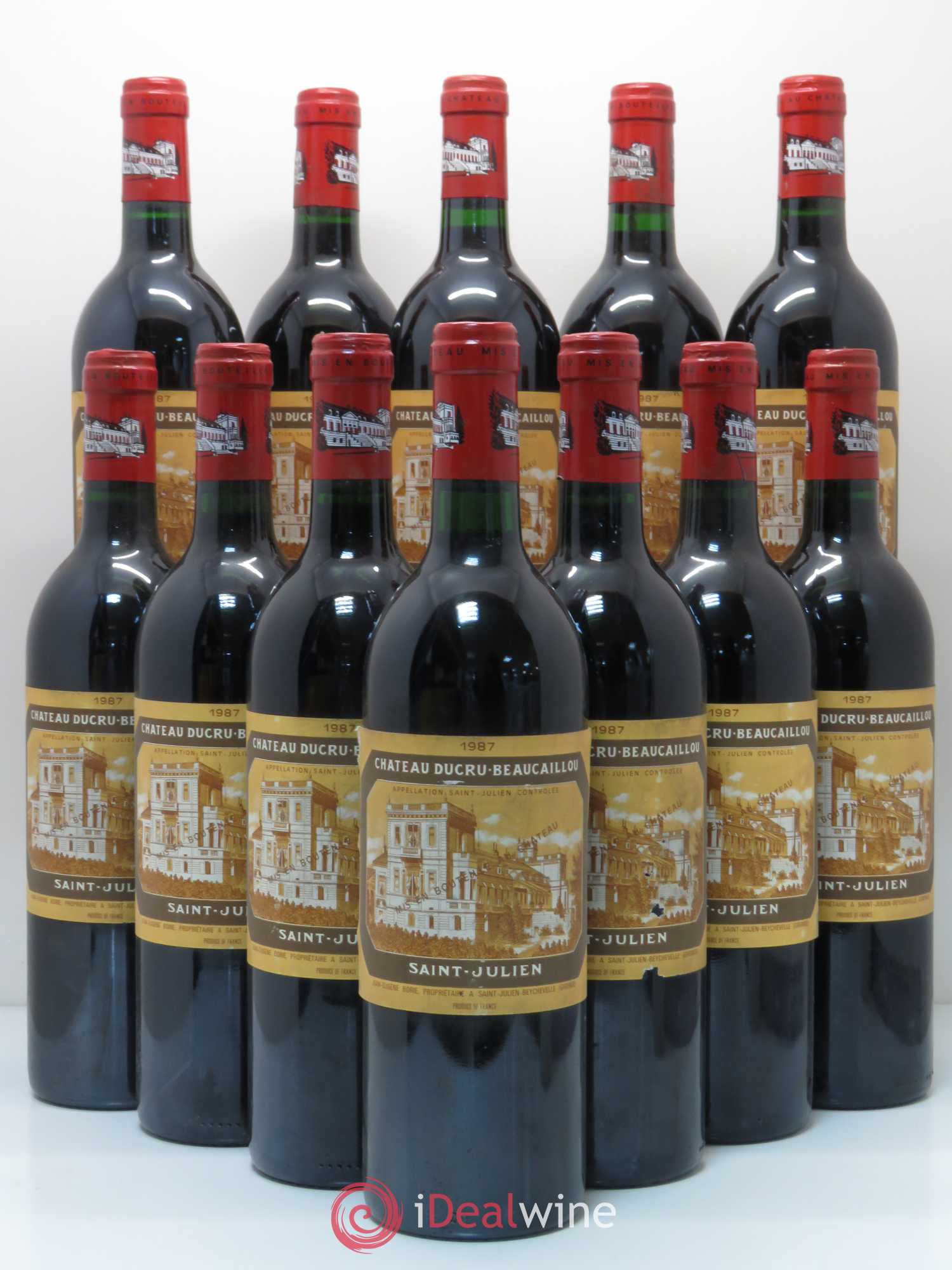 Château Ducru Beaucaillou 2ème Grand Cru Classé 1987 - Lot de 12 bouteilles - 0