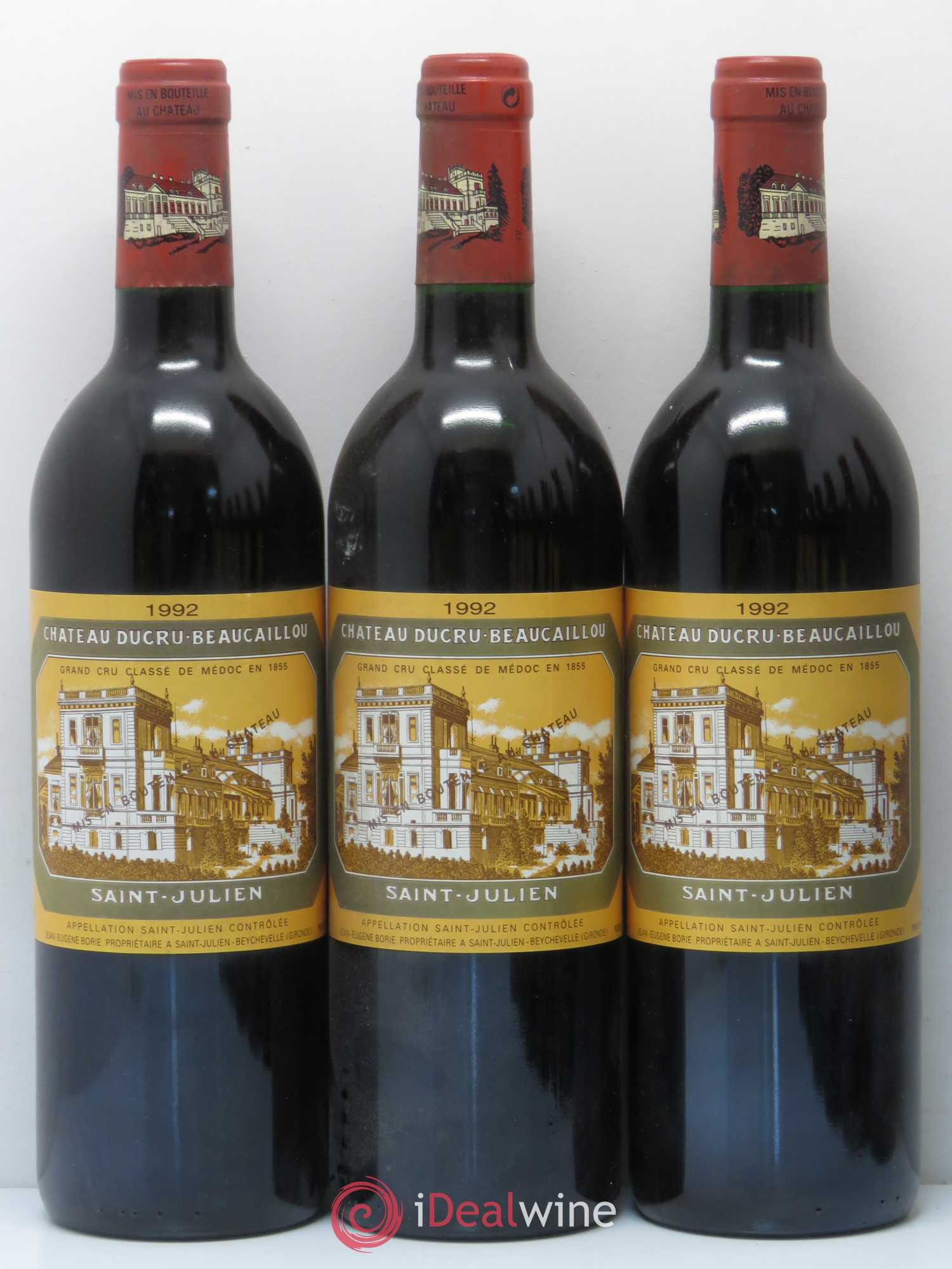 Château Ducru Beaucaillou 2ème Grand Cru Classé 1992 - Lot de 12 bouteilles - 2