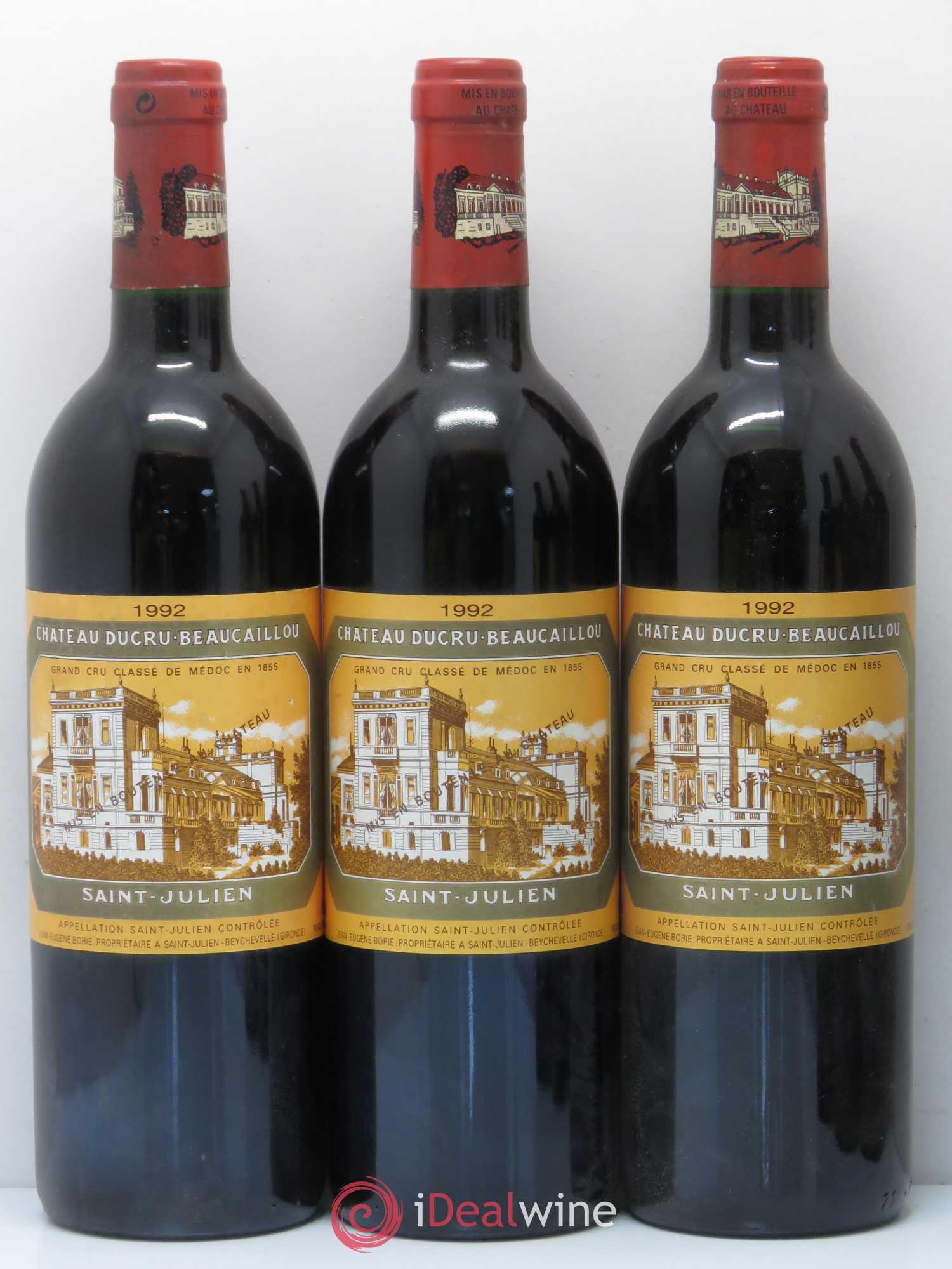 Château Ducru Beaucaillou 2ème Grand Cru Classé 1992 - Lot de 12 bouteilles - 3