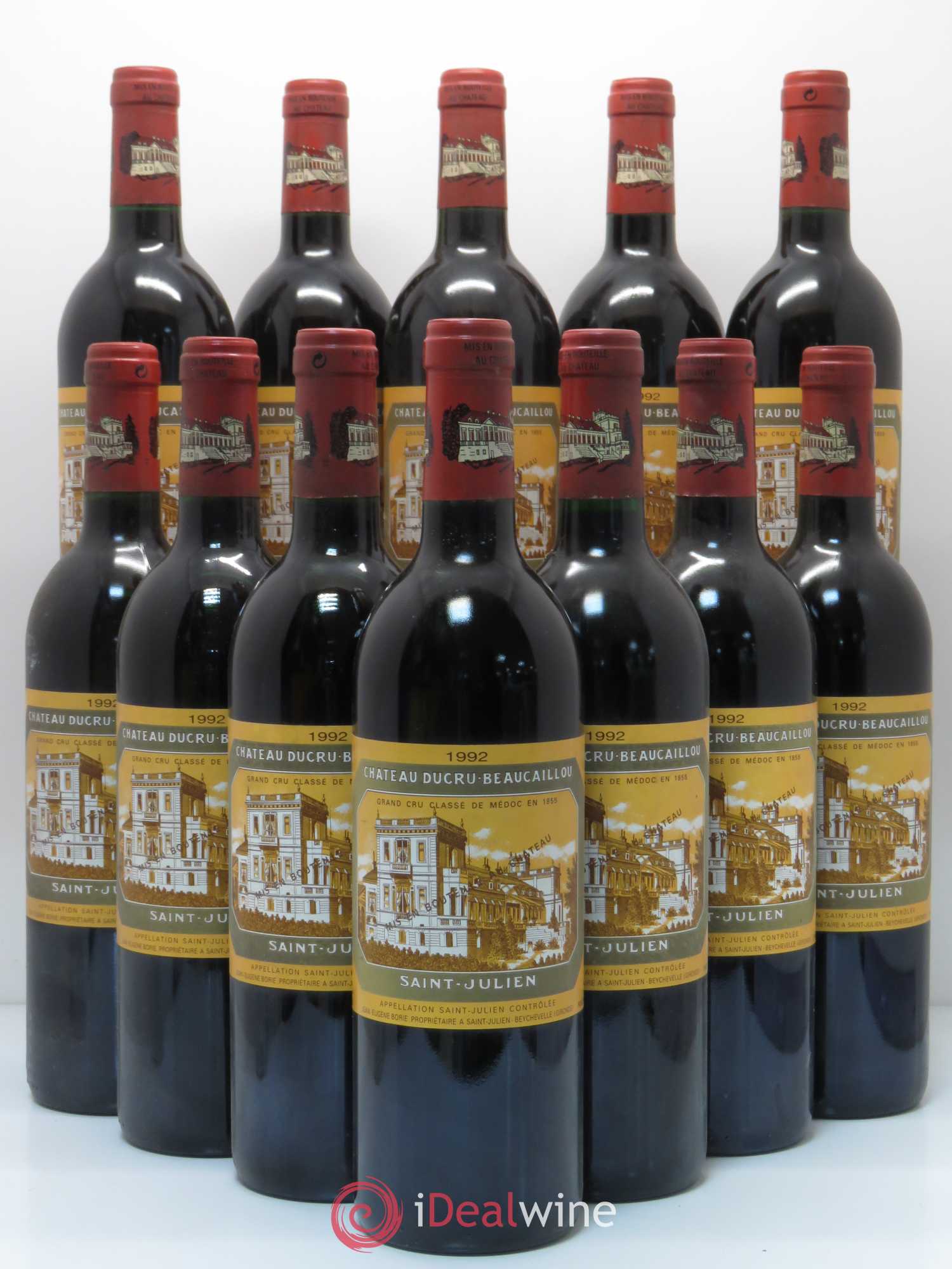 Château Ducru Beaucaillou 2ème Grand Cru Classé 1992 - Lot de 12 bouteilles - 0