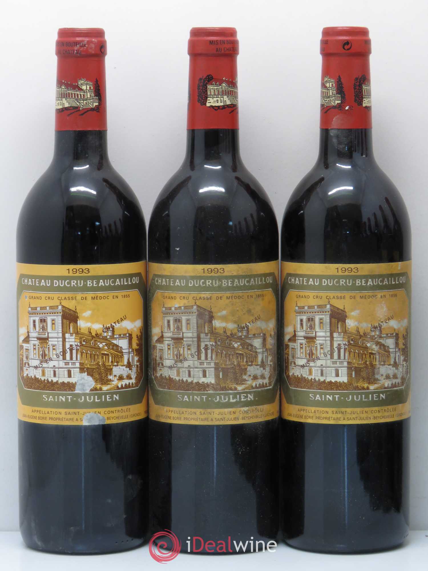 Château Ducru Beaucaillou 2ème Grand Cru Classé 1993 - Lot de 12 bouteilles - 2