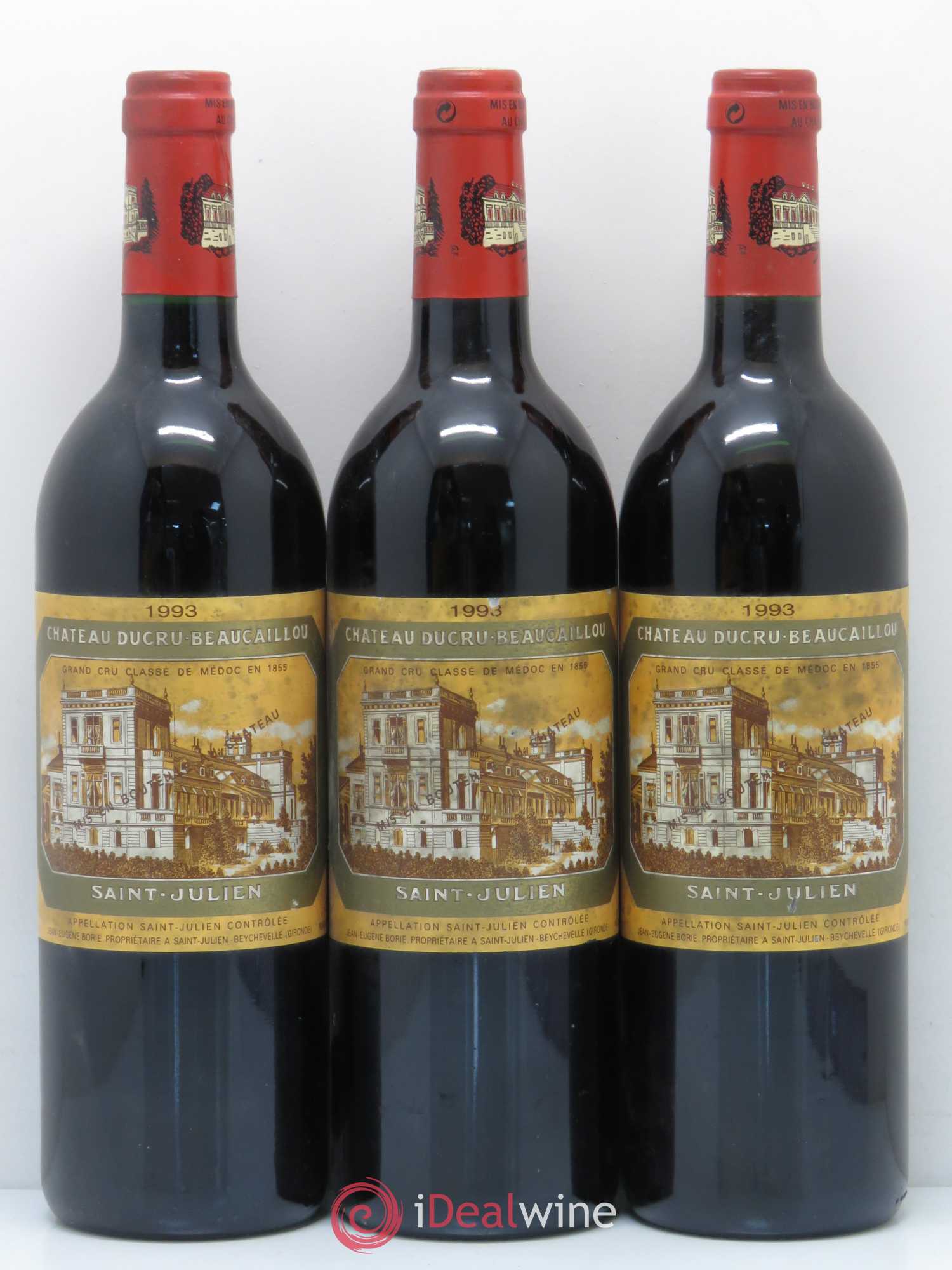 Château Ducru Beaucaillou 2ème Grand Cru Classé 1993 - Lot de 12 bouteilles - 4