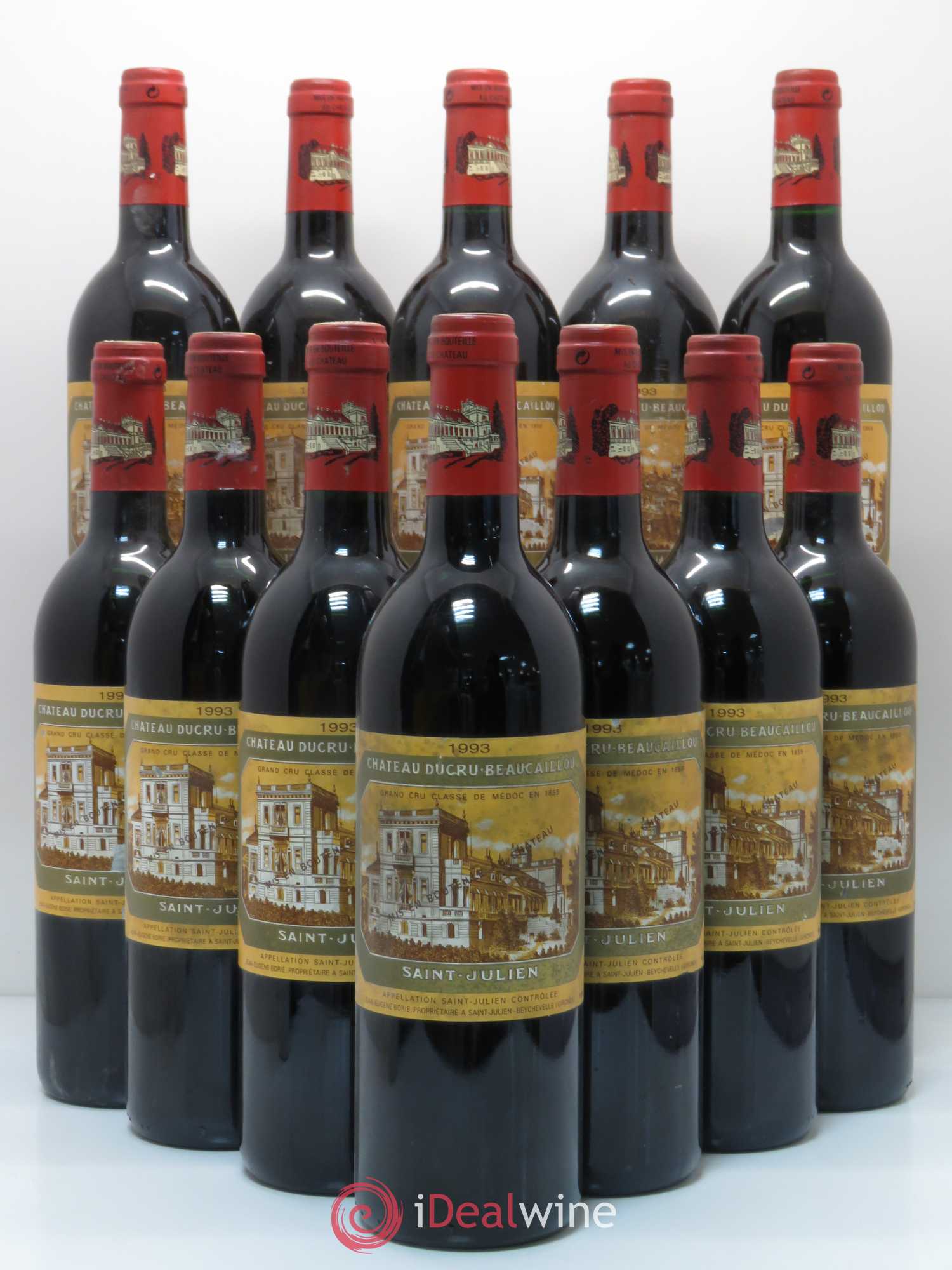 Château Ducru Beaucaillou 2ème Grand Cru Classé 1993 - Lot de 12 bouteilles - 0