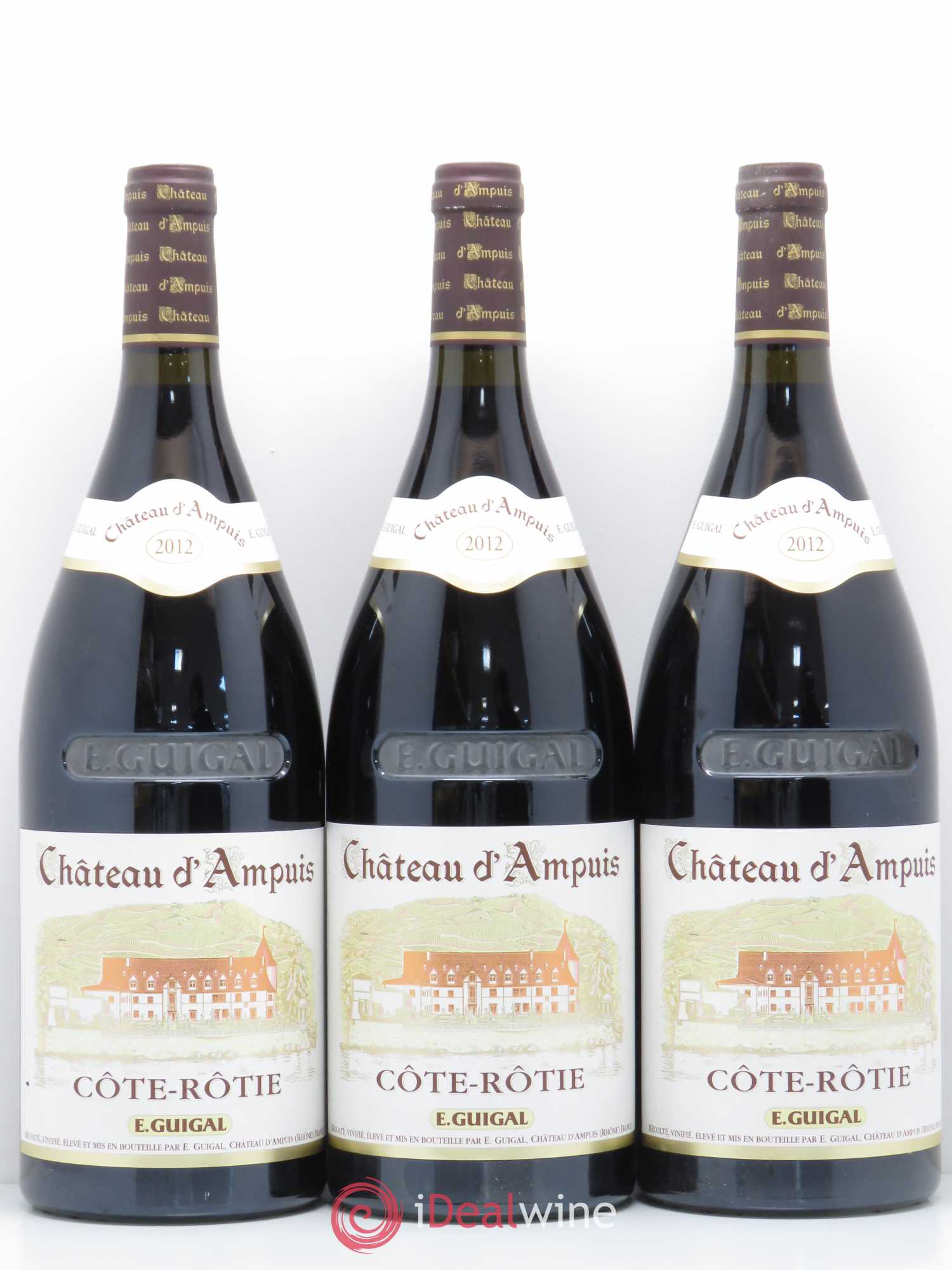 Côte-Rôtie Château d'Ampuis Guigal 2012 - Lot de 3 magnums - 0