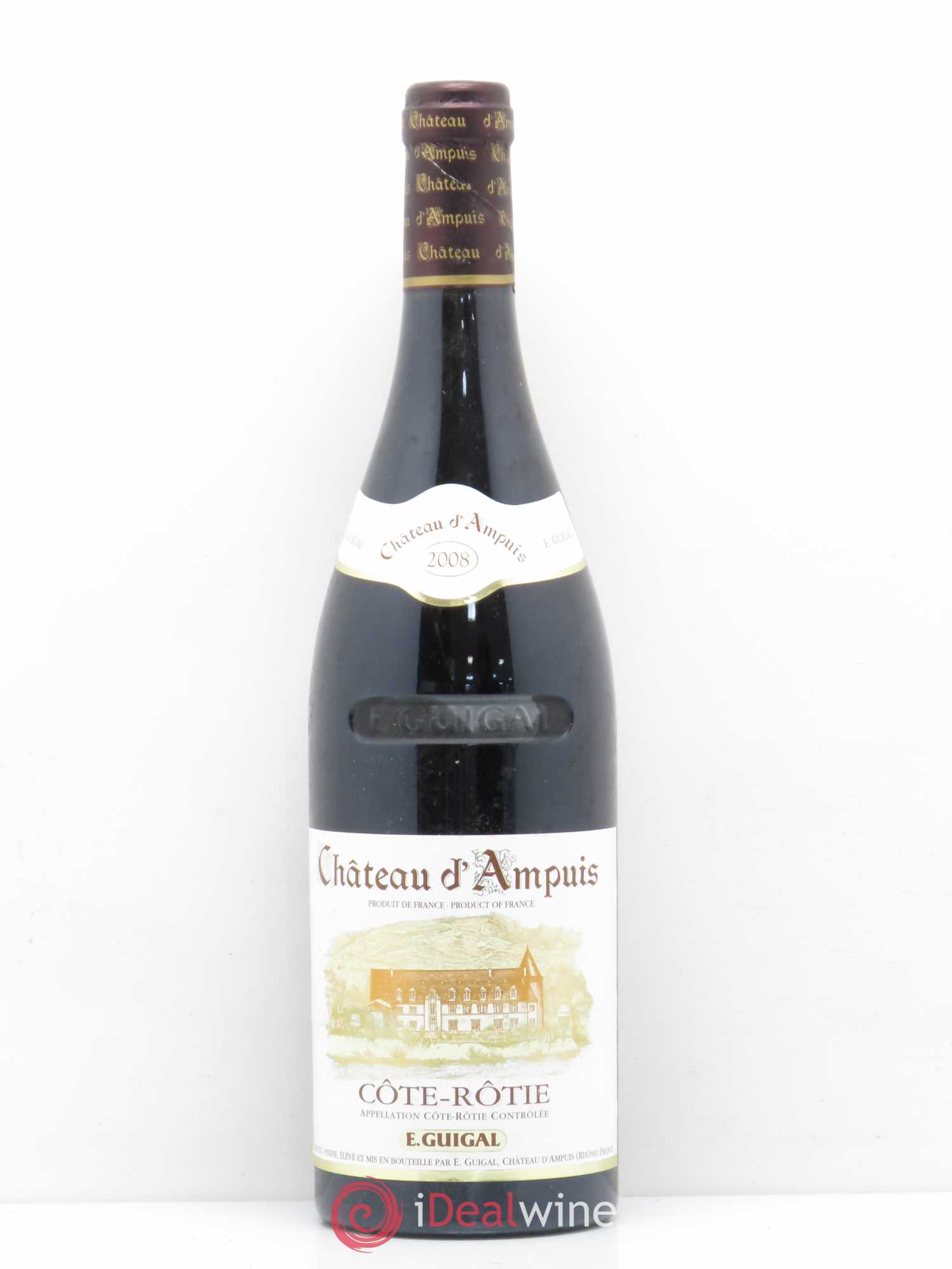 Côte-Rôtie Château d'Ampuis Guigal 2008 - Lot de 1 bouteille - 0