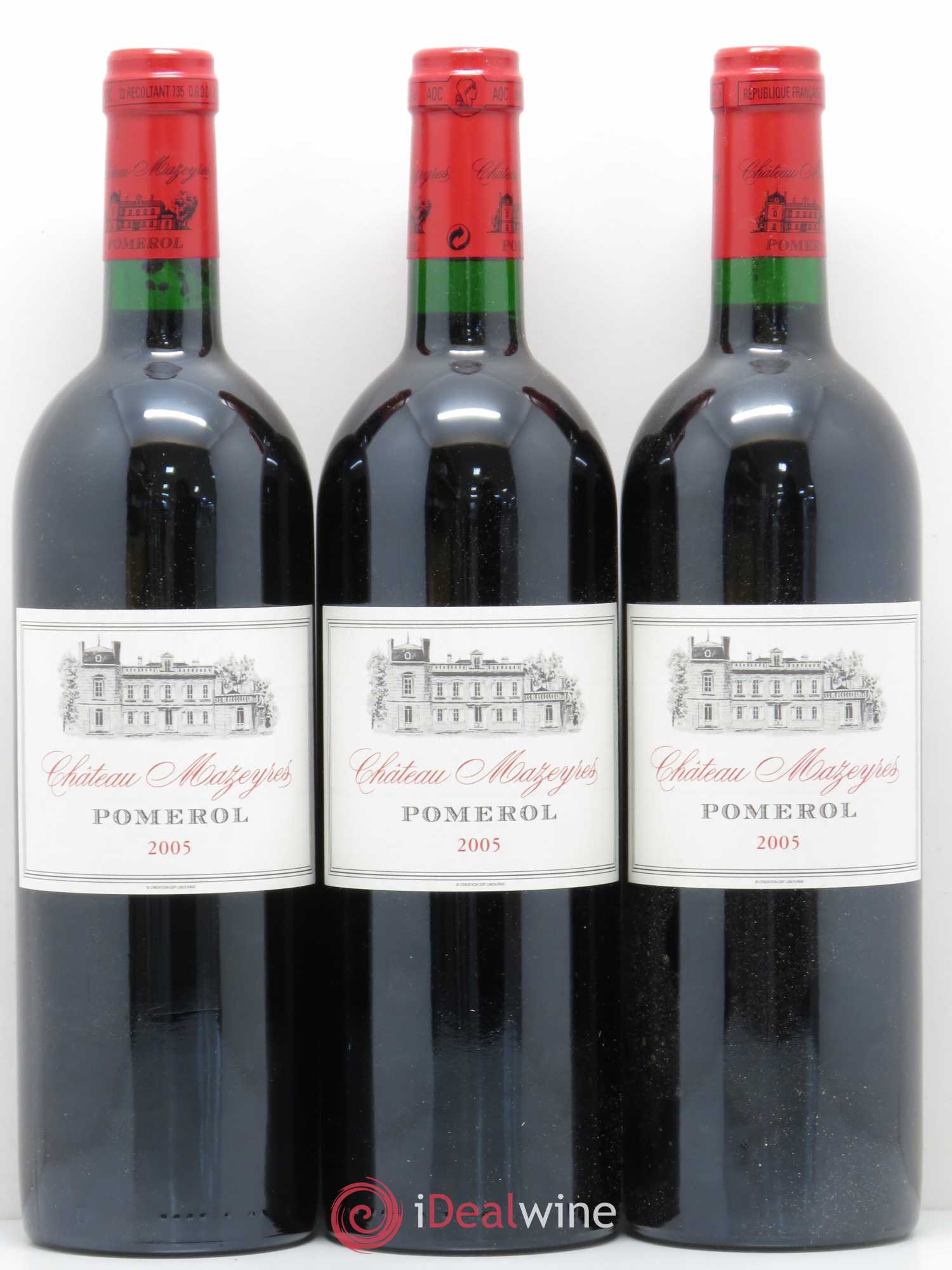 Château Mazeyres 2005 - Lot de 12 bouteilles - 1