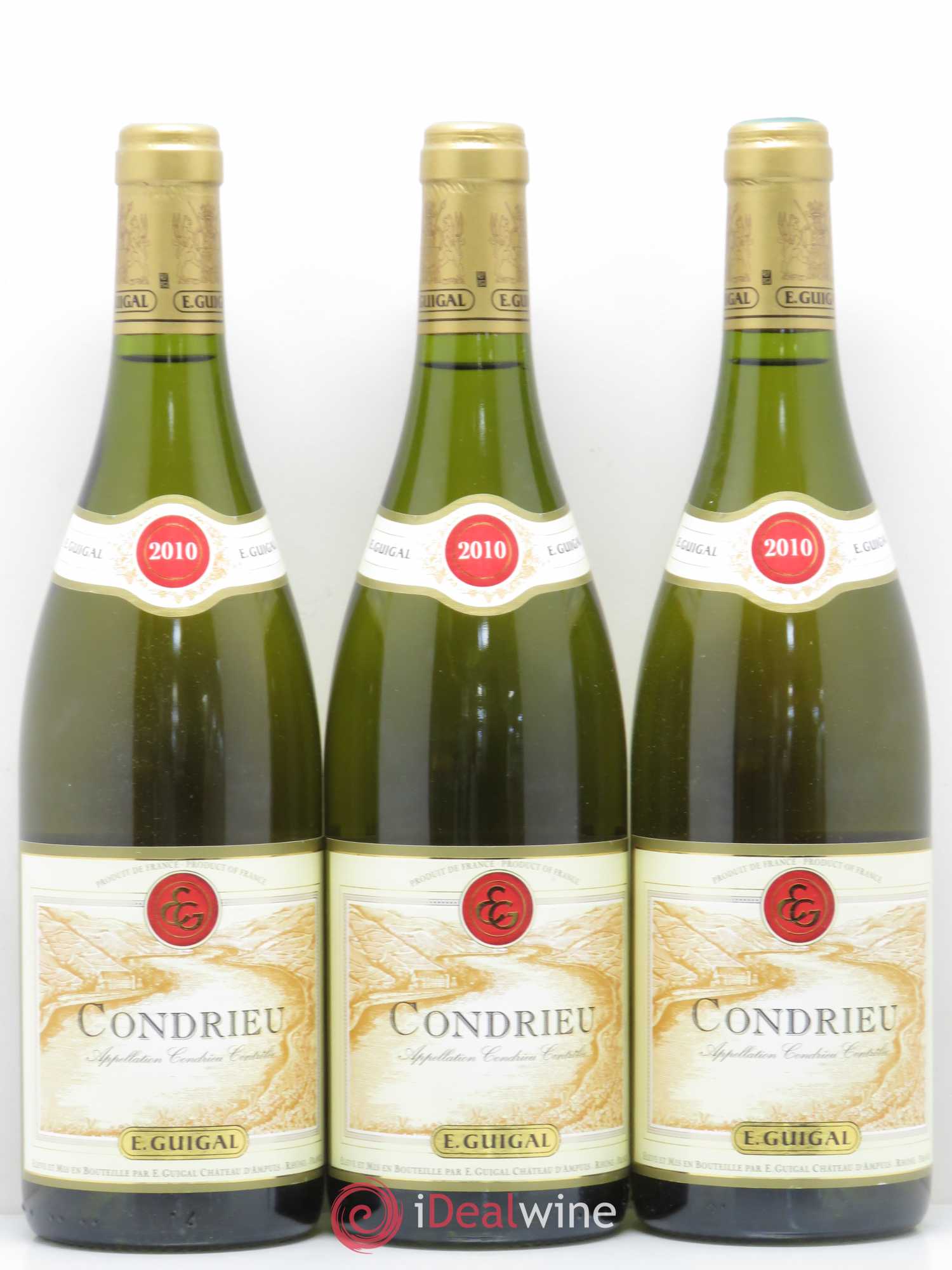 Condrieu Guigal 2010 - Lot de 3 bouteilles - 0