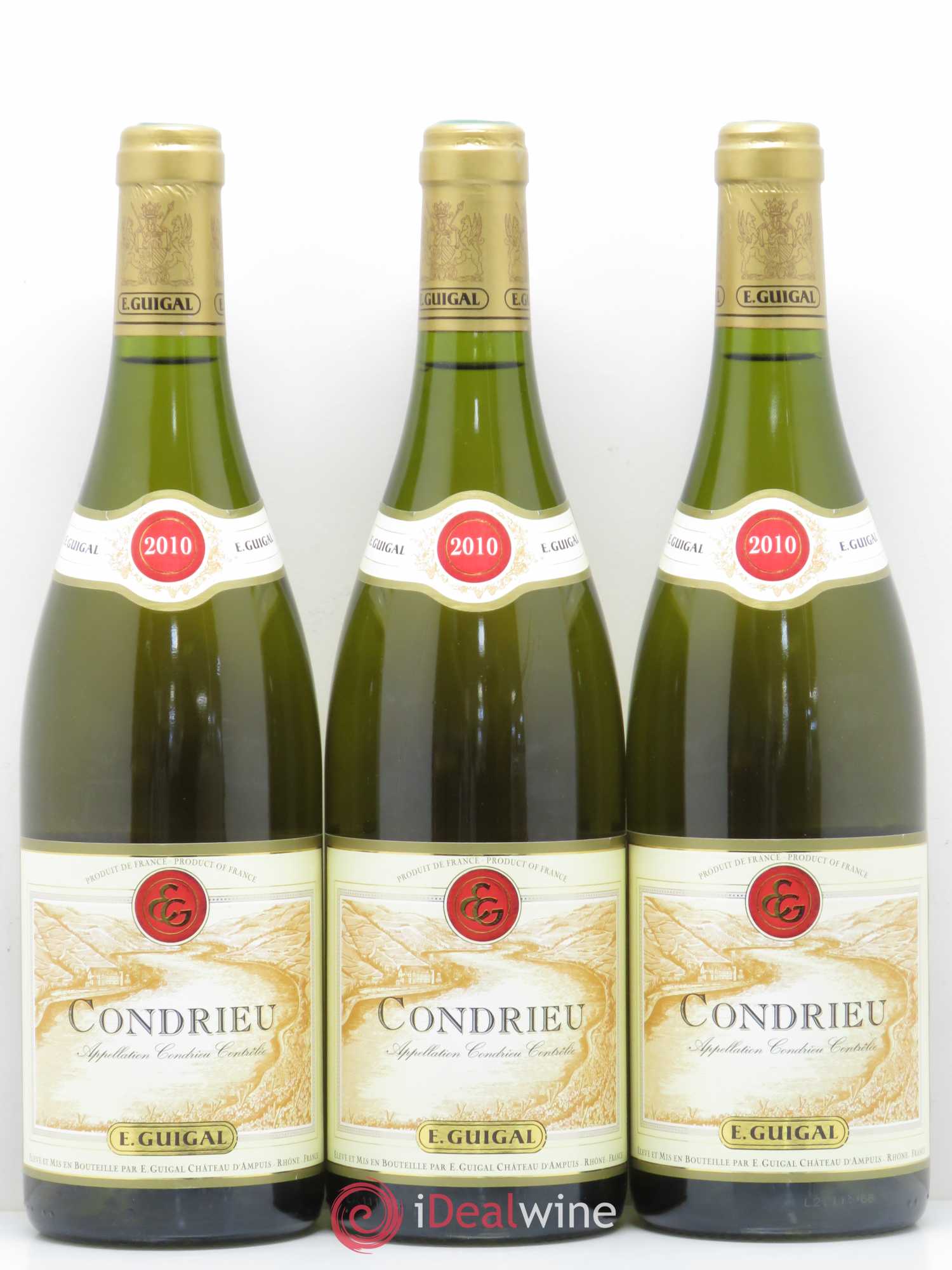 Condrieu Guigal 2010 - Lot de 3 bouteilles - 0