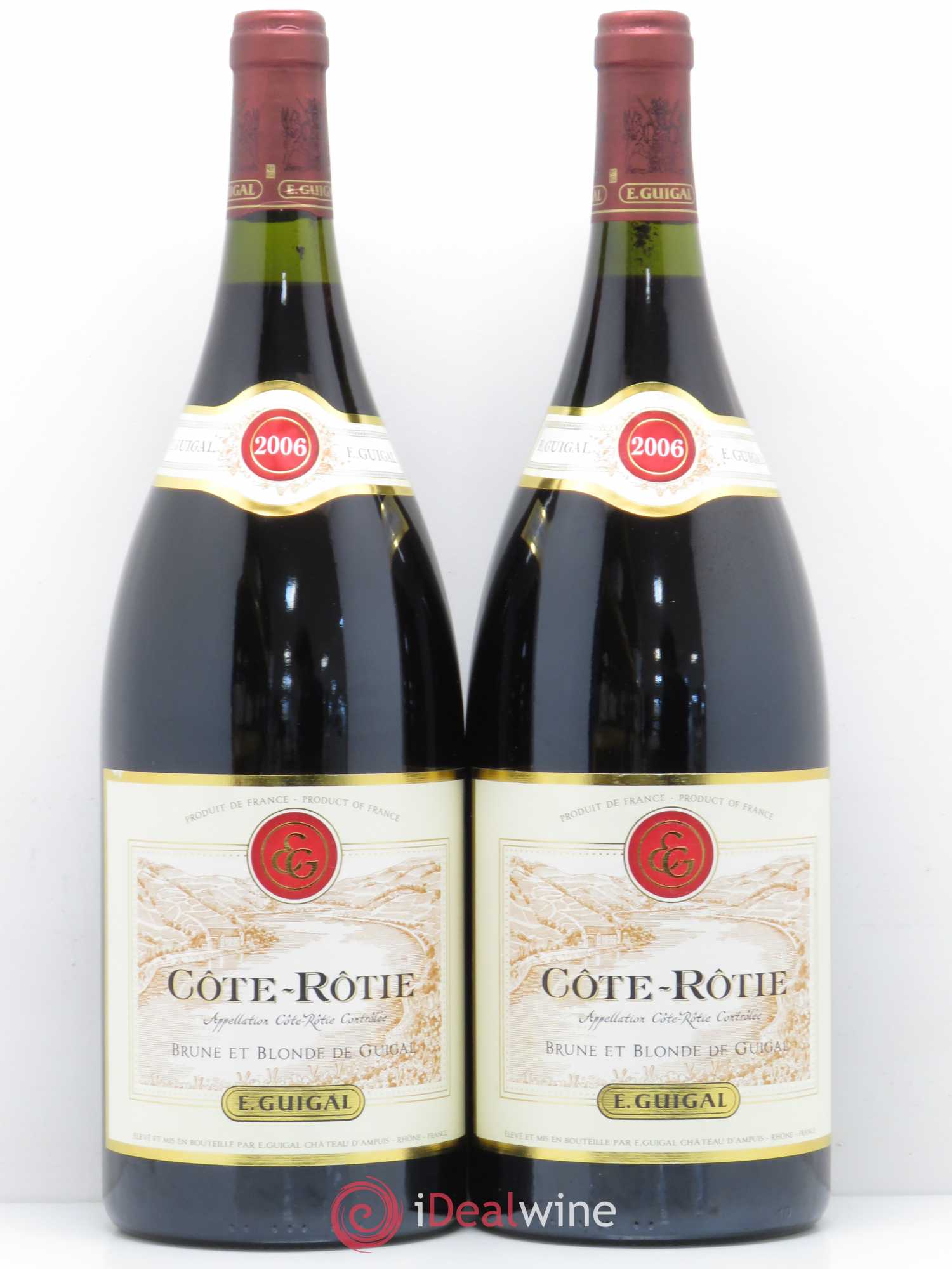 Côte-Rôtie Côtes Brune et Blonde Guigal 2006 - Lot de 2 magnums - 0