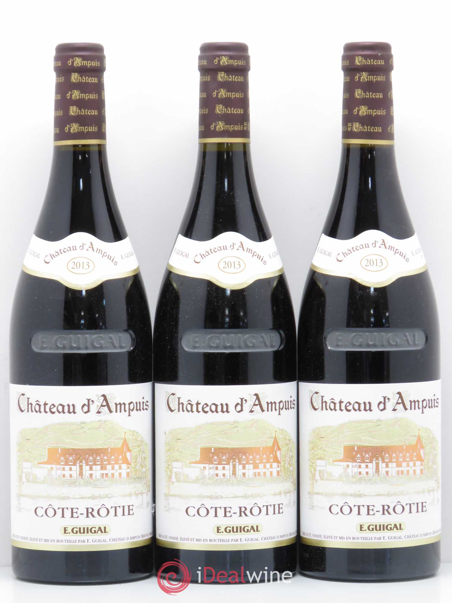 Côte-Rôtie Château d'Ampuis Guigal 2013 - Lot de 3 bouteilles - 0