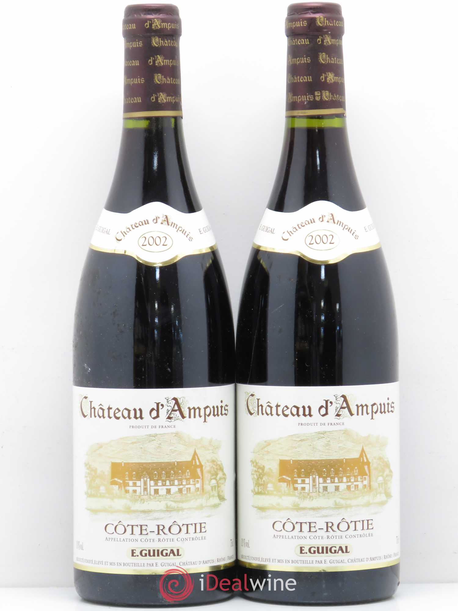 Côte-Rôtie Château d'Ampuis Guigal 2002 - Lot de 5 bouteilles - 2