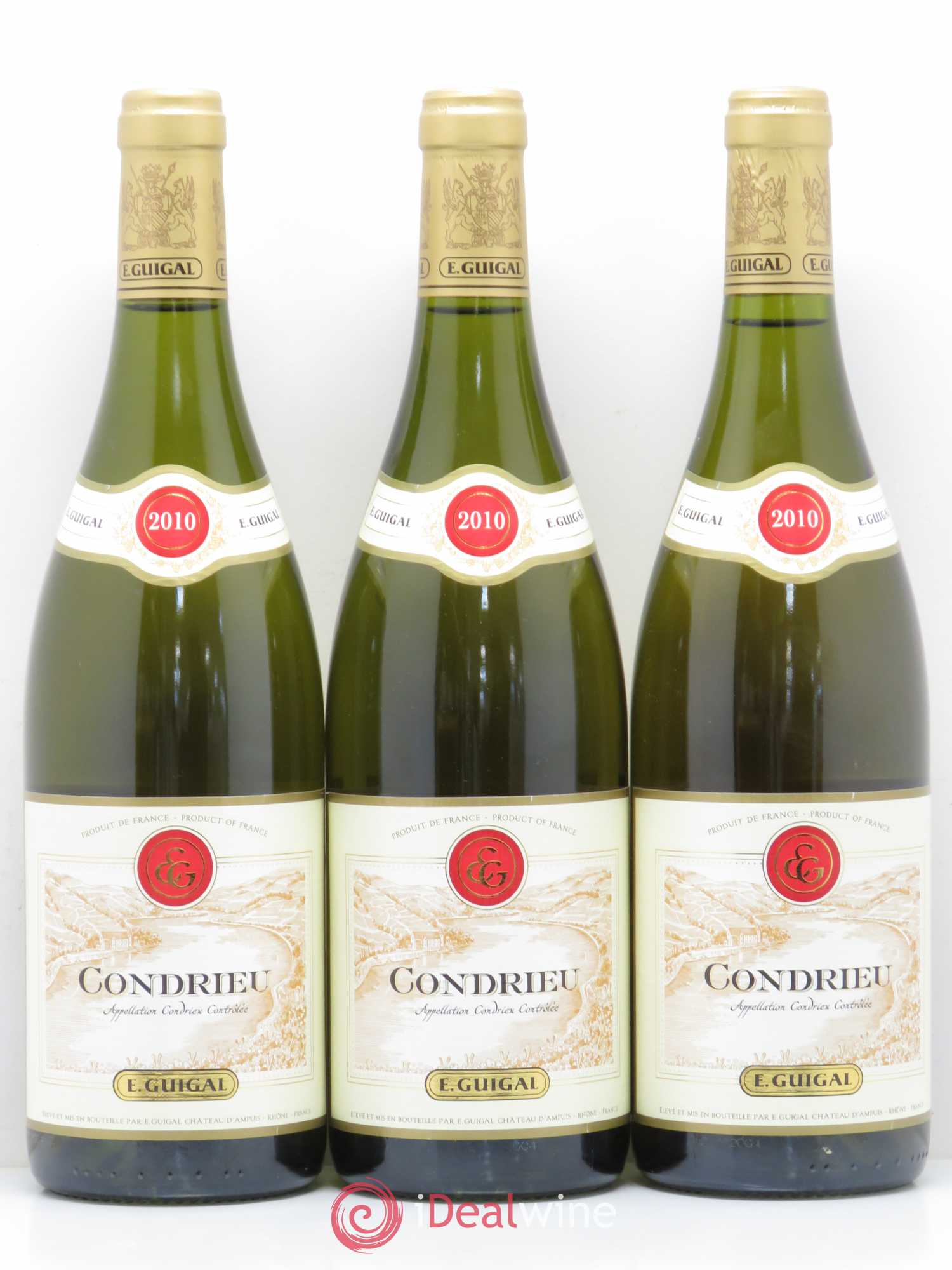 Condrieu Guigal 2010 - Lot de 3 bouteilles - 0